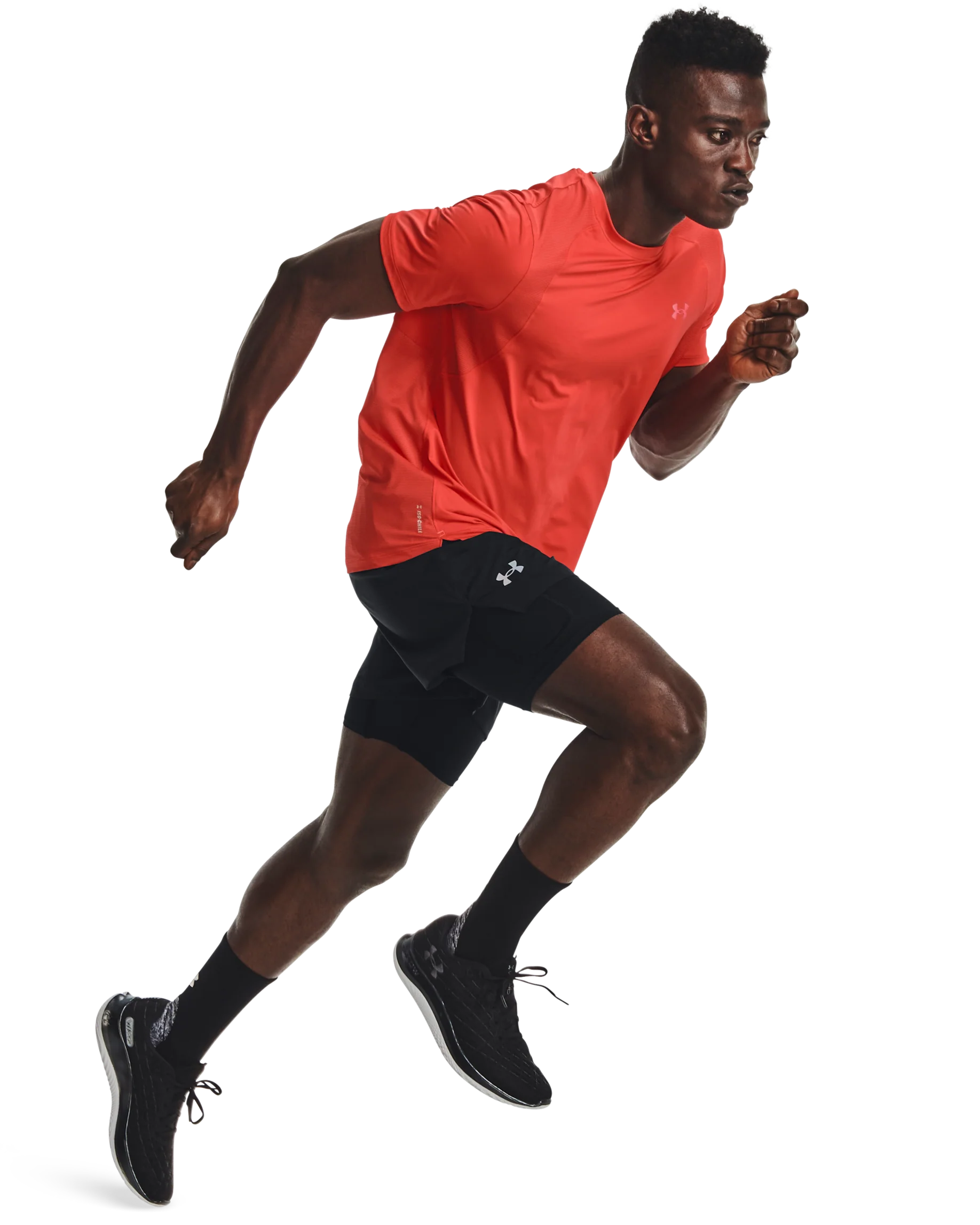 Men's UA Iso-Chill Run 2-in-1 Shorts - Image 7