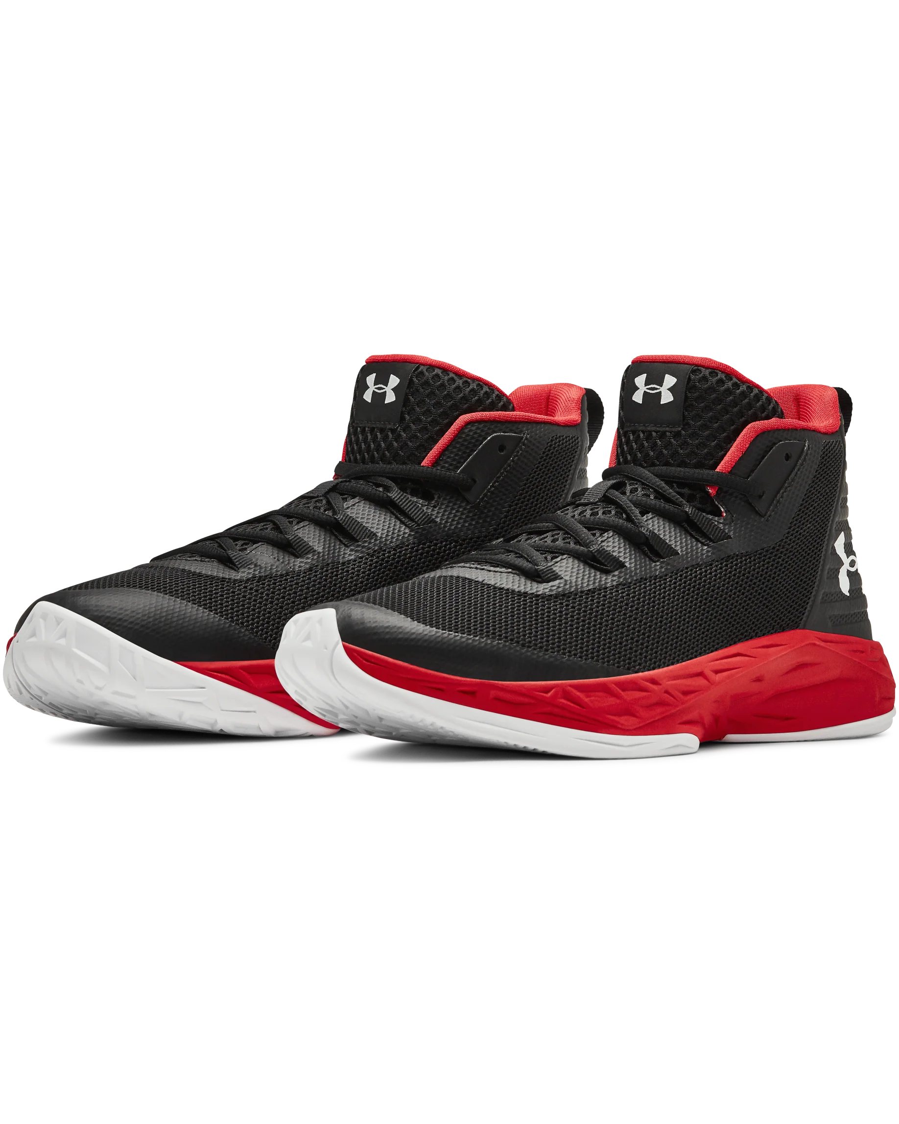 Men's UA Jet Mid Basketball Shoes - Image 3