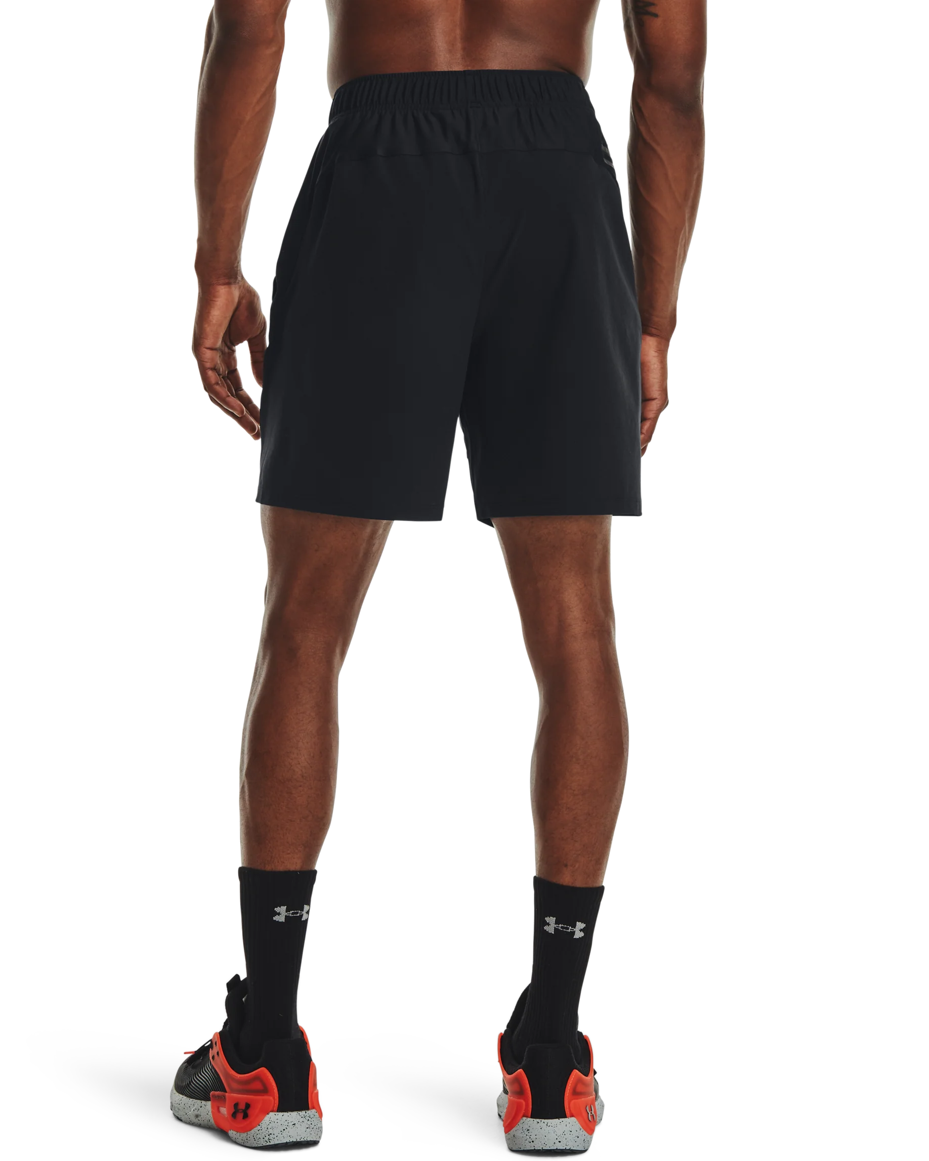 Men's UA Knit Woven Hybrid Shorts - Image 2