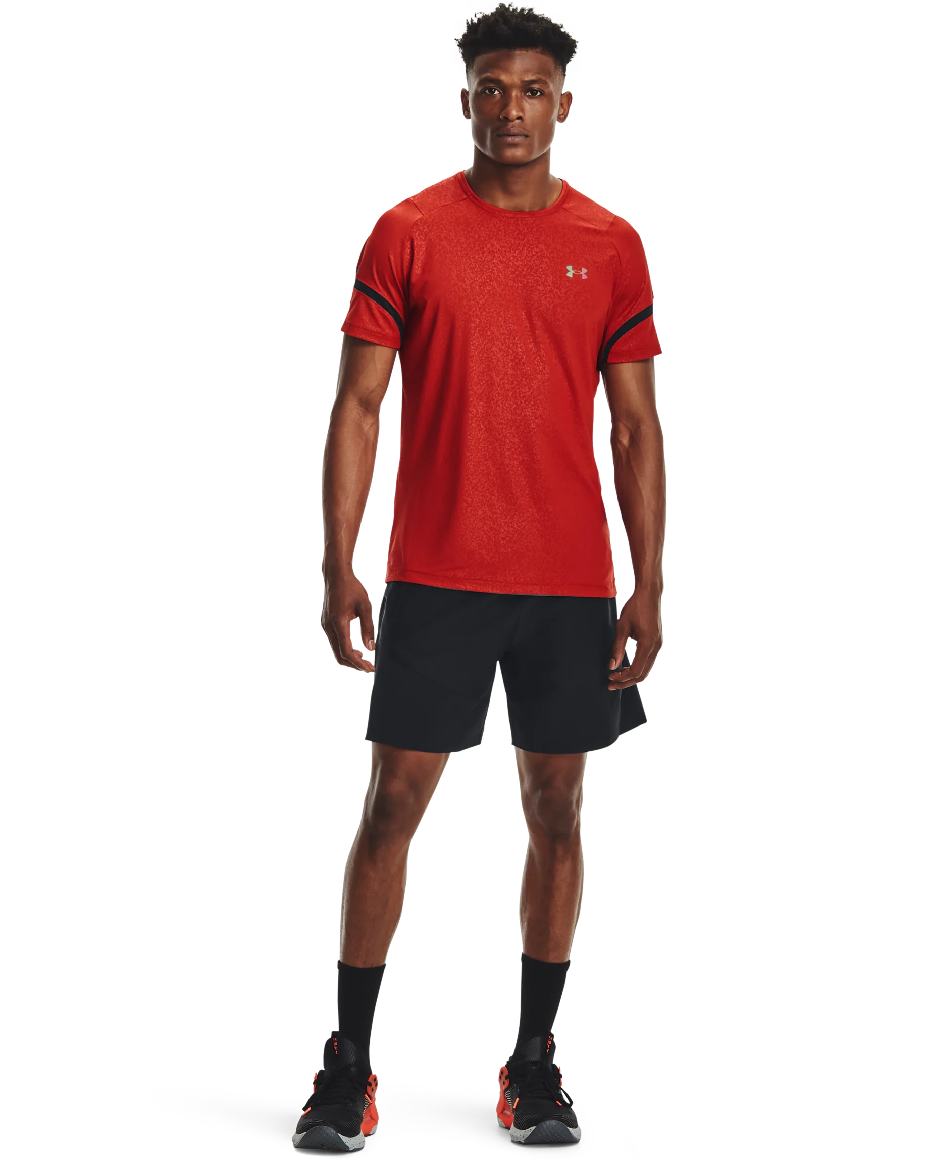 Men's UA Knit Woven Hybrid Shorts - Image 3