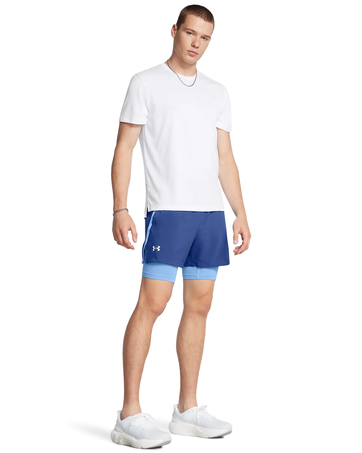 Men's UA Launch 2-in-1 5inch Shorts - Image 3