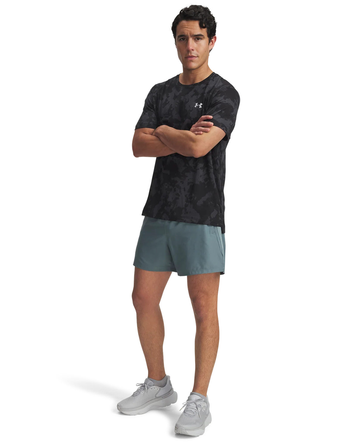 Men's UA Launch 5inch Shorts - Image 3