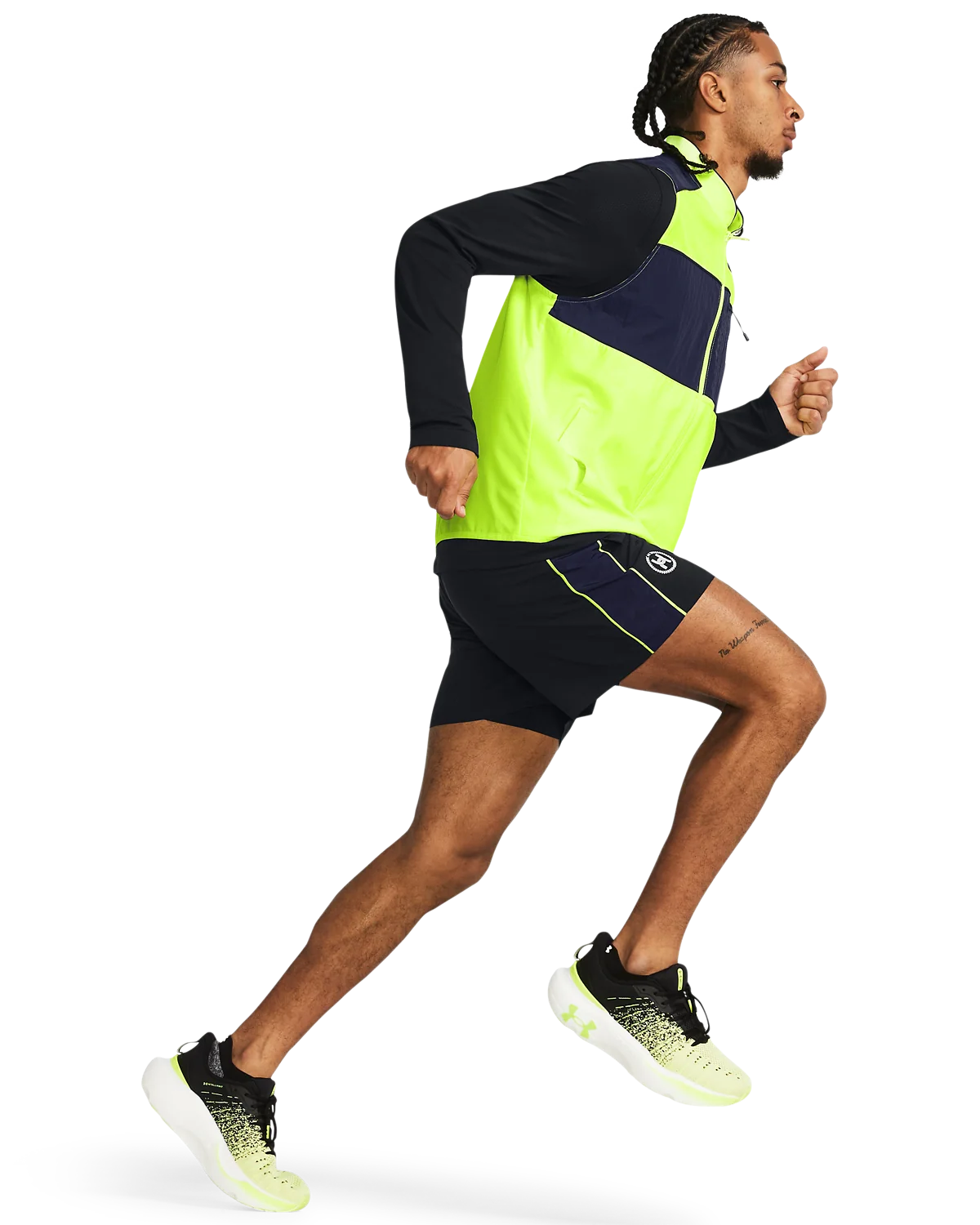 Men's UA Launch 5inch Shorts - Image 4