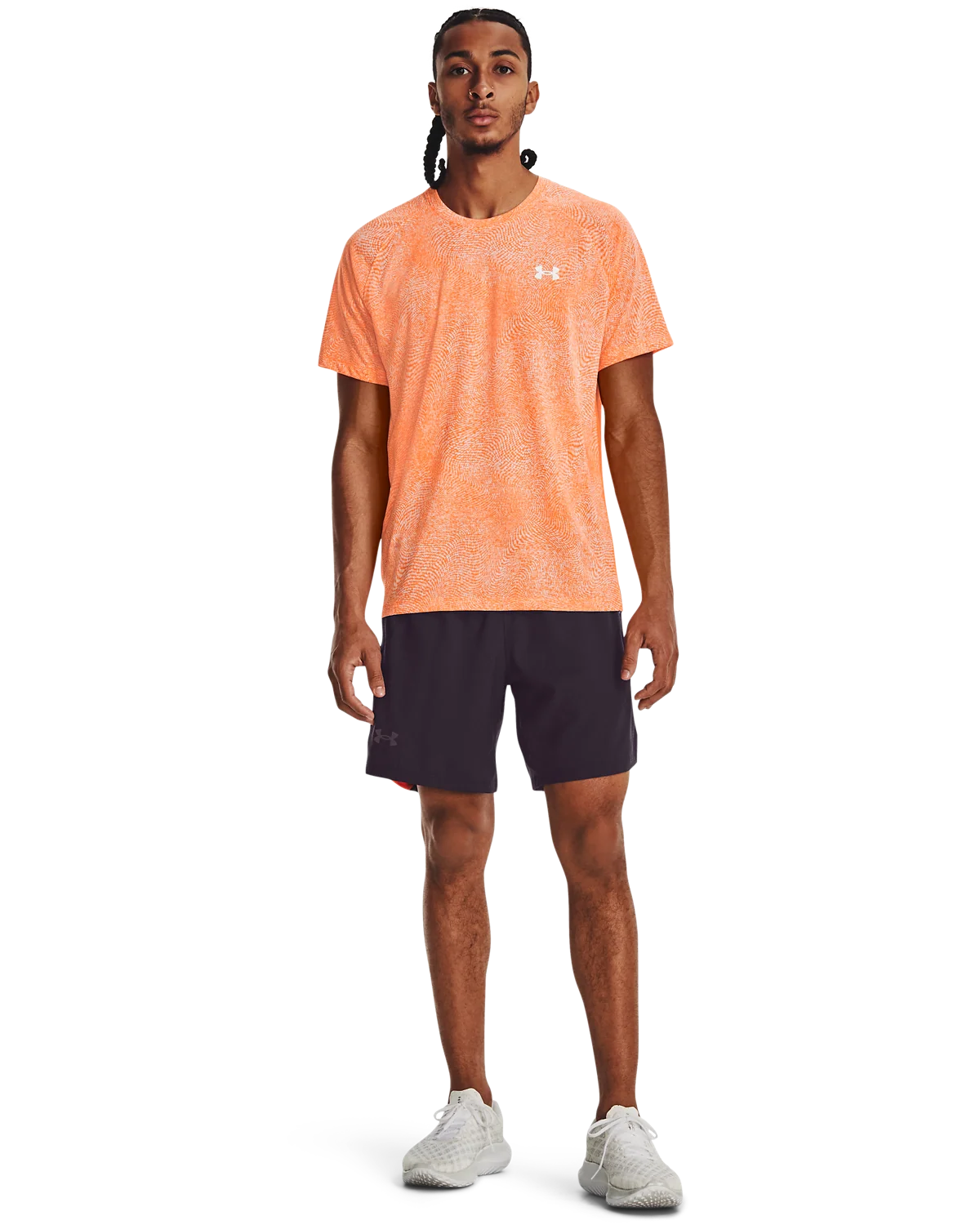 Men's UA Launch 7'' Graphic Shorts - Image 3