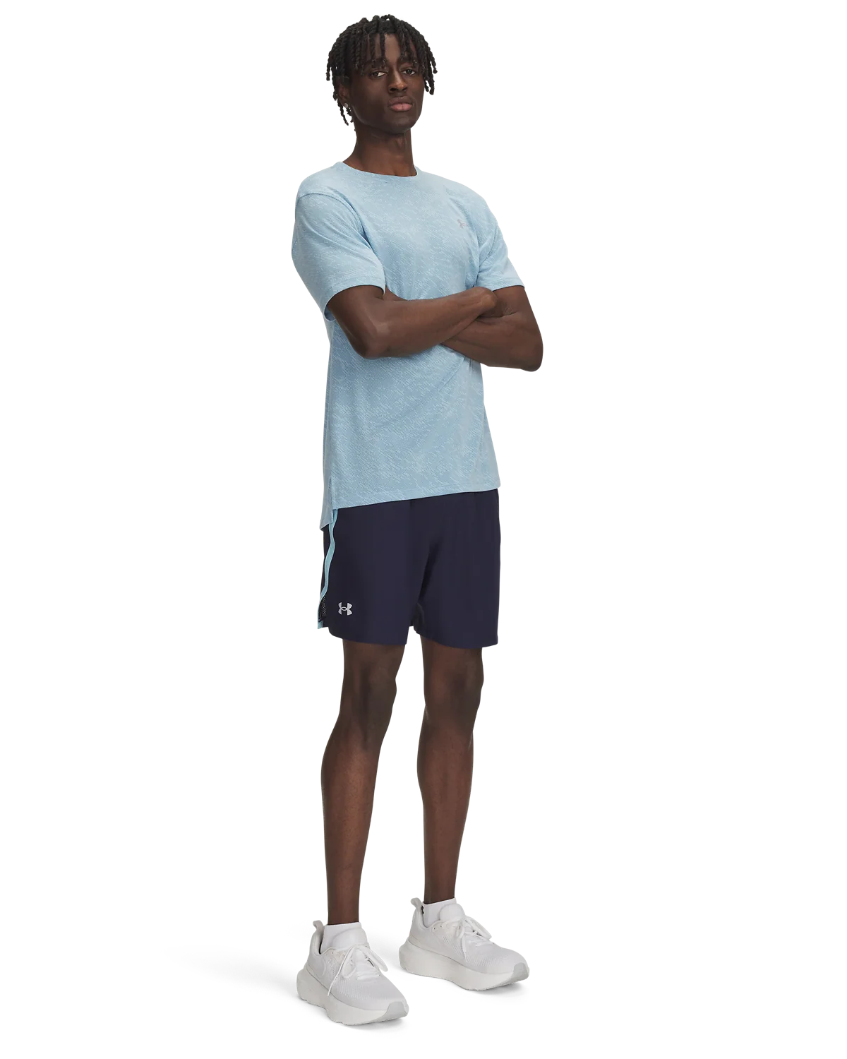 Men's UA Launch 7inch Shorts - Image 2