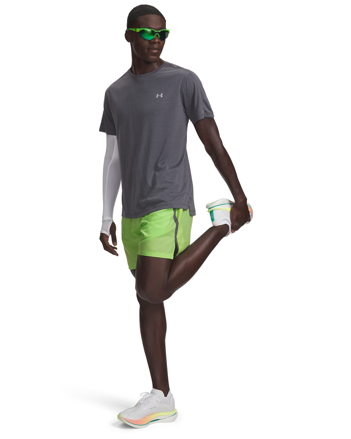 Men's UA Launch 7inch Shorts - Image 3
