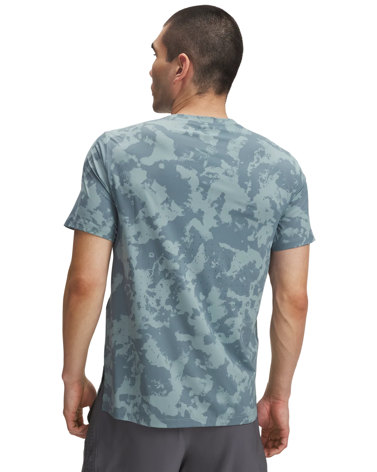 Men's UA Launch Elite Printed Short Sleeve - Image 2