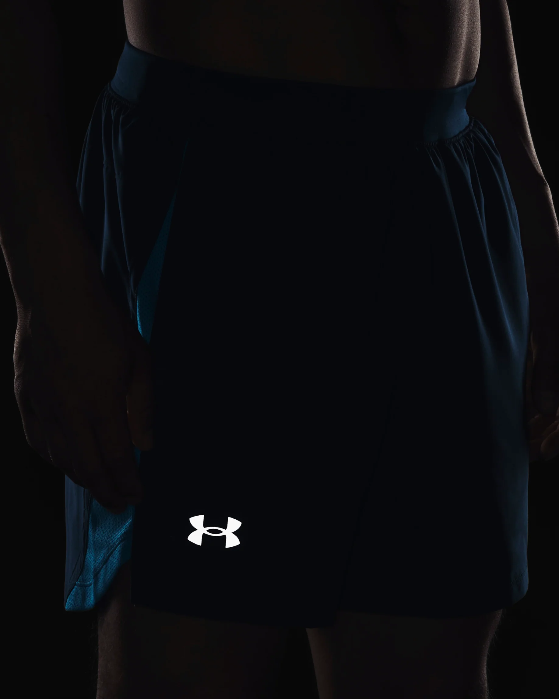 Men's UA Launch Run 5inch Shorts - Image 7