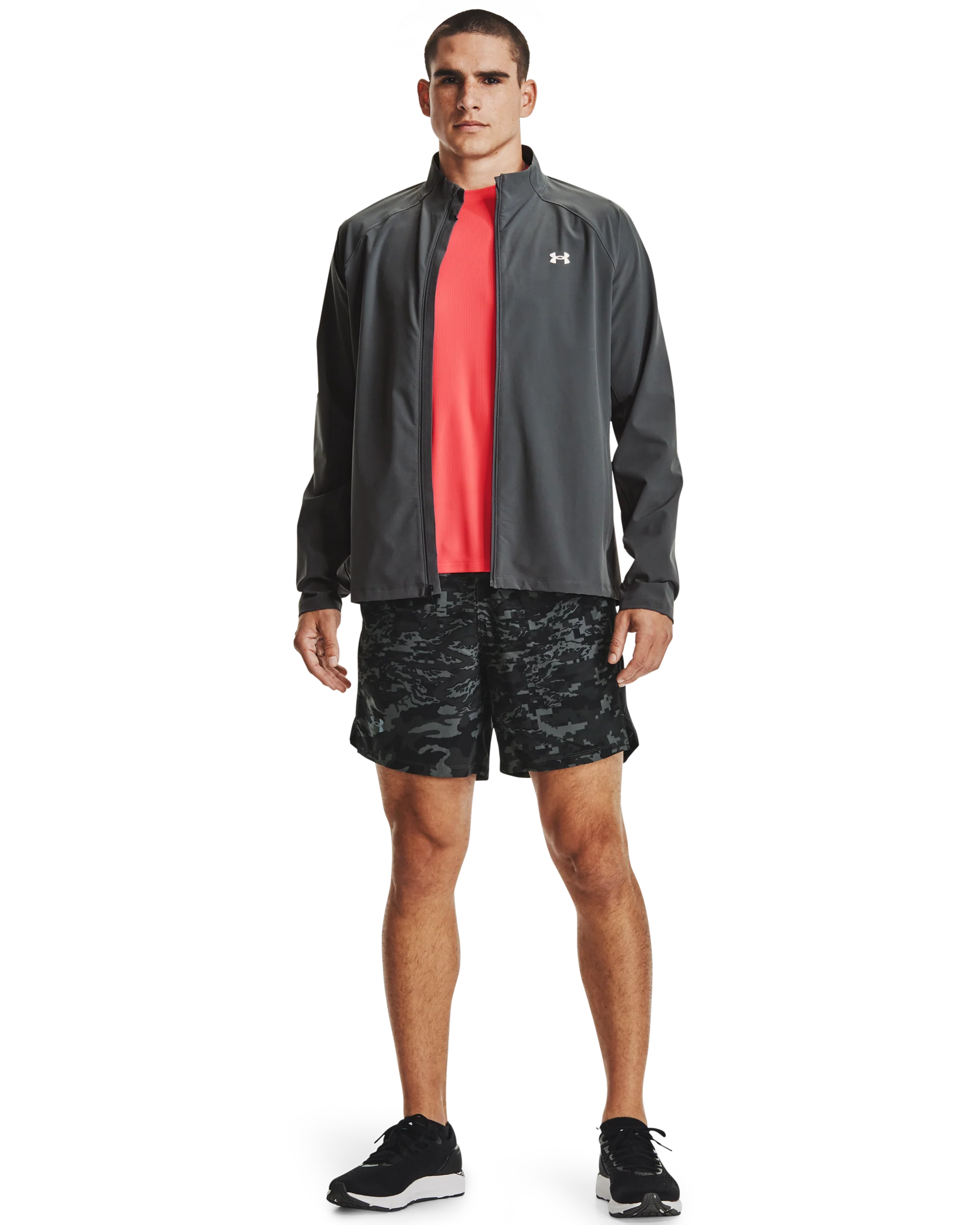 Men's UA Launch Run 7" Print Shorts - Image 3