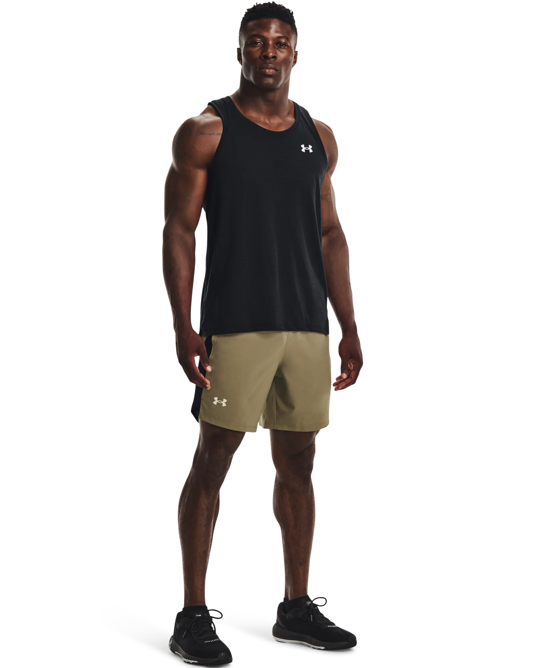 Men's UA Launch Run 7inch Shorts - Image 3