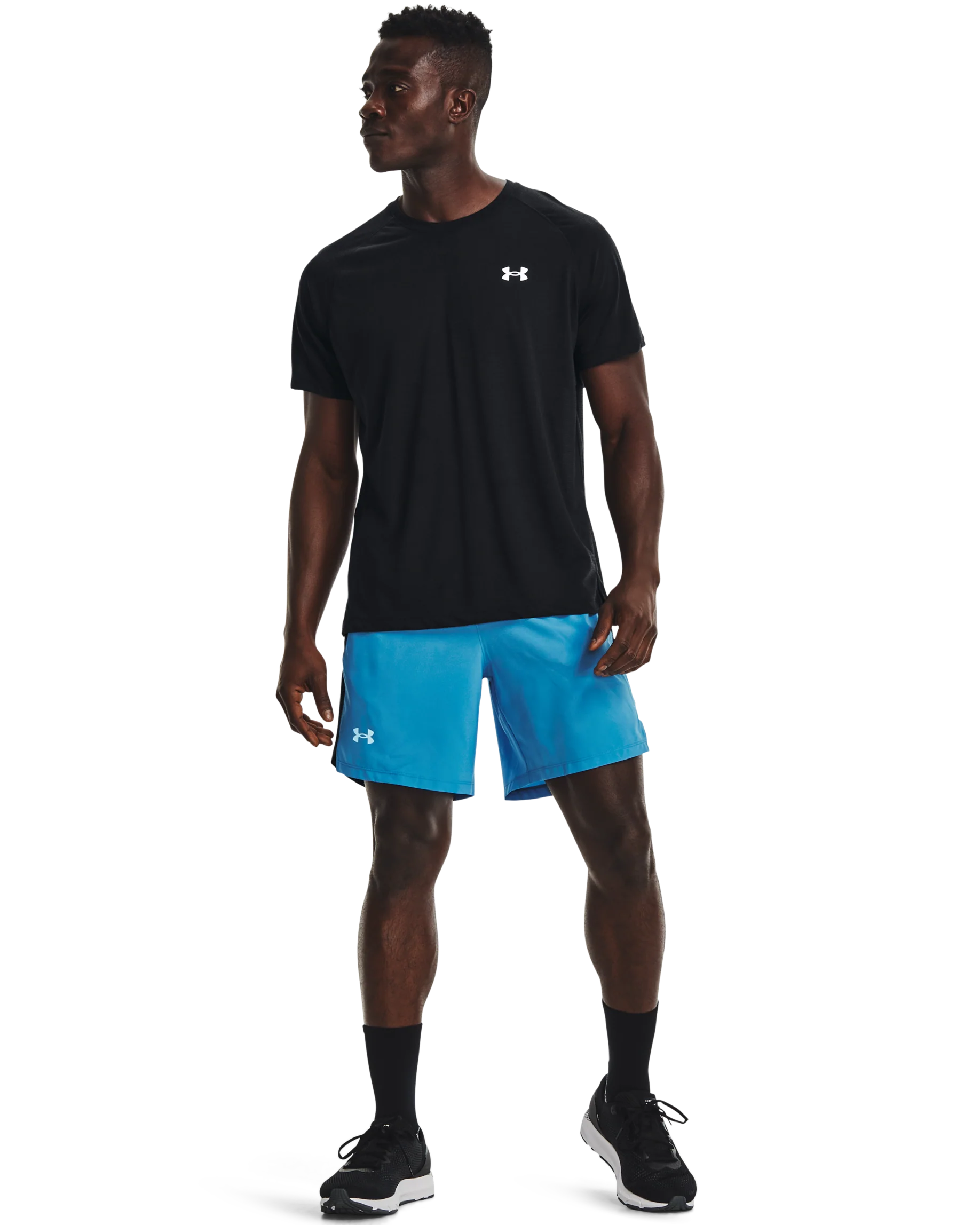 Men's UA Launch Run 7inch Shorts - Image 4
