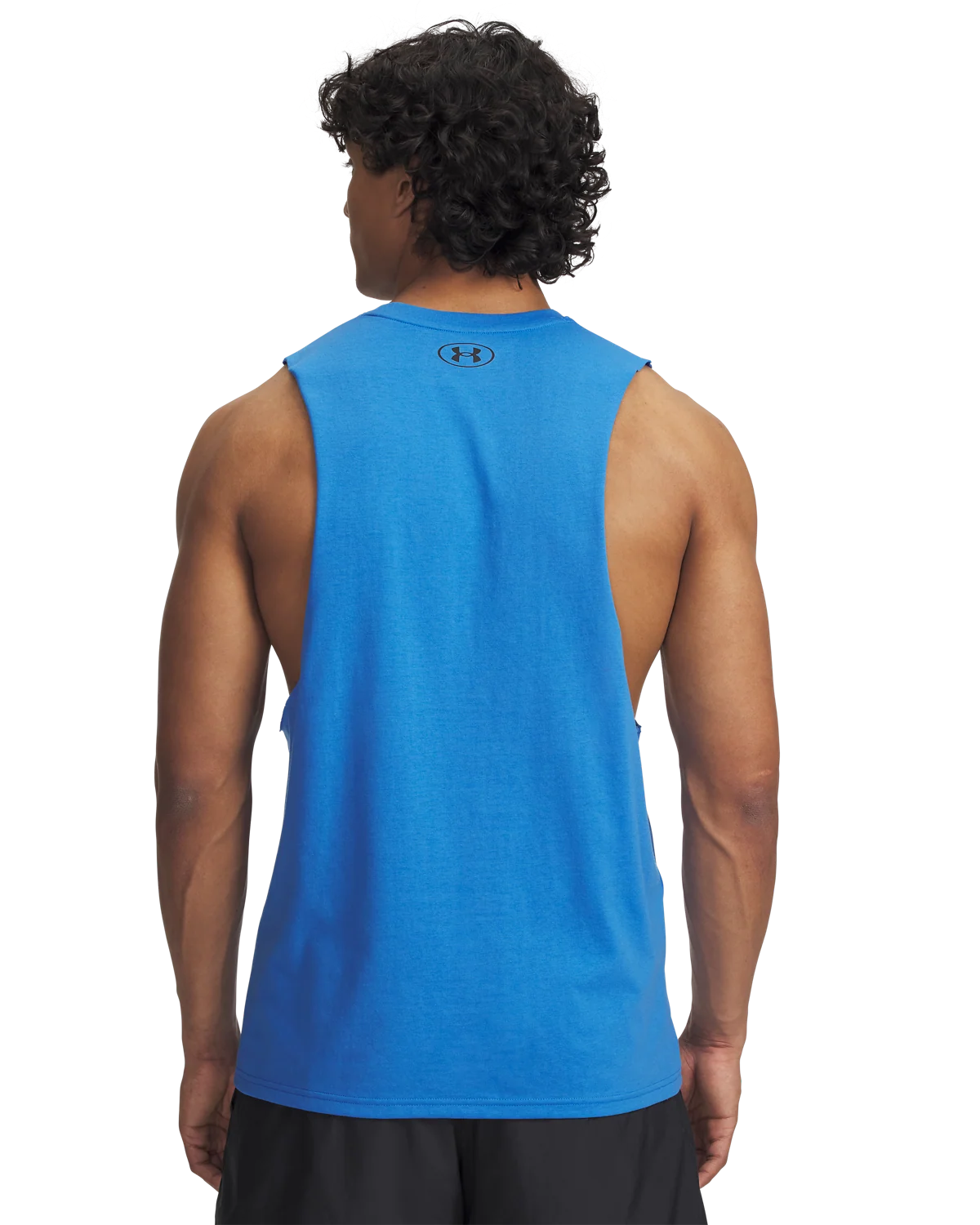 Men's UA Sportstyle Left Chest Cut-Off T-Shirt - Image 2
