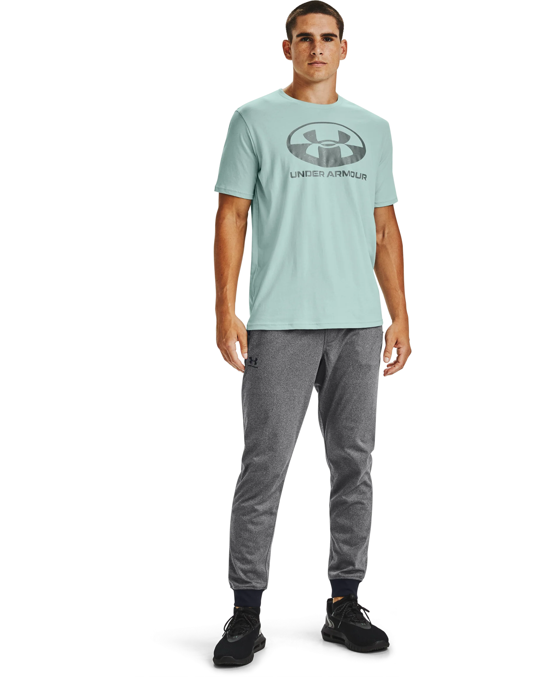 Men's UA Locker Tag Wordmark Short Sleeve - Image 3