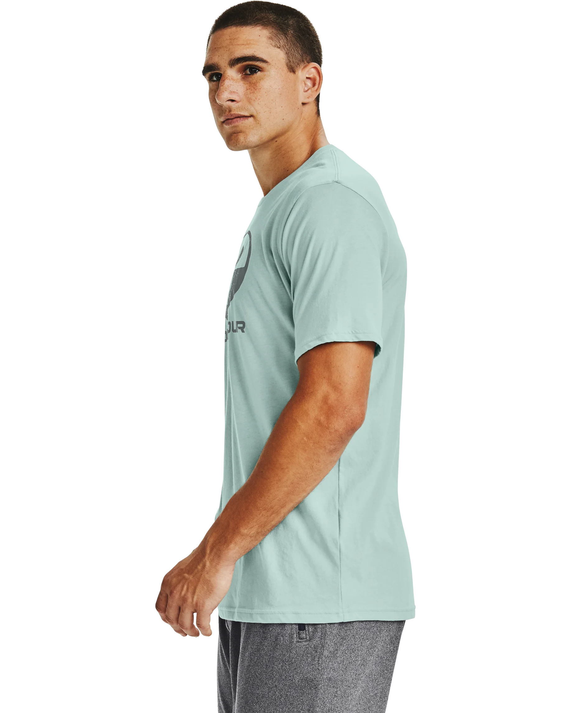 Men's UA Locker Tag Wordmark Short Sleeve - Image 6