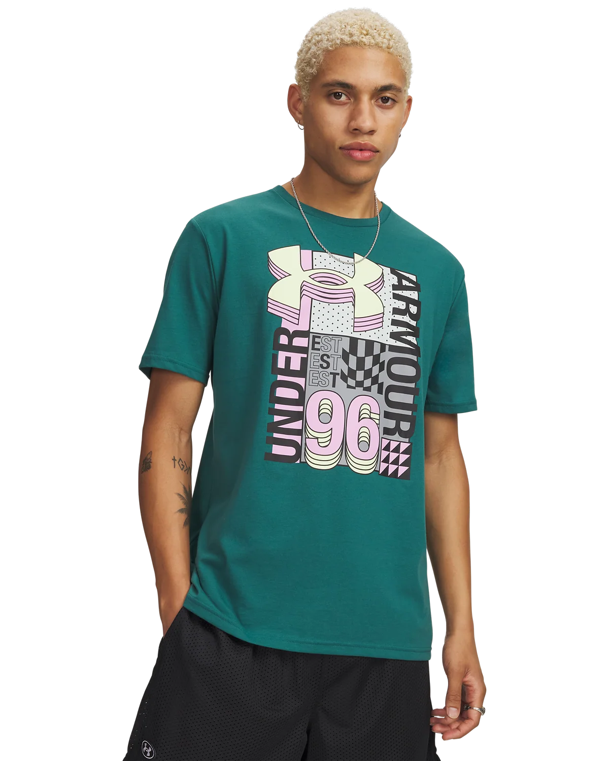 Men's UA Logo Collage Short Sleeve