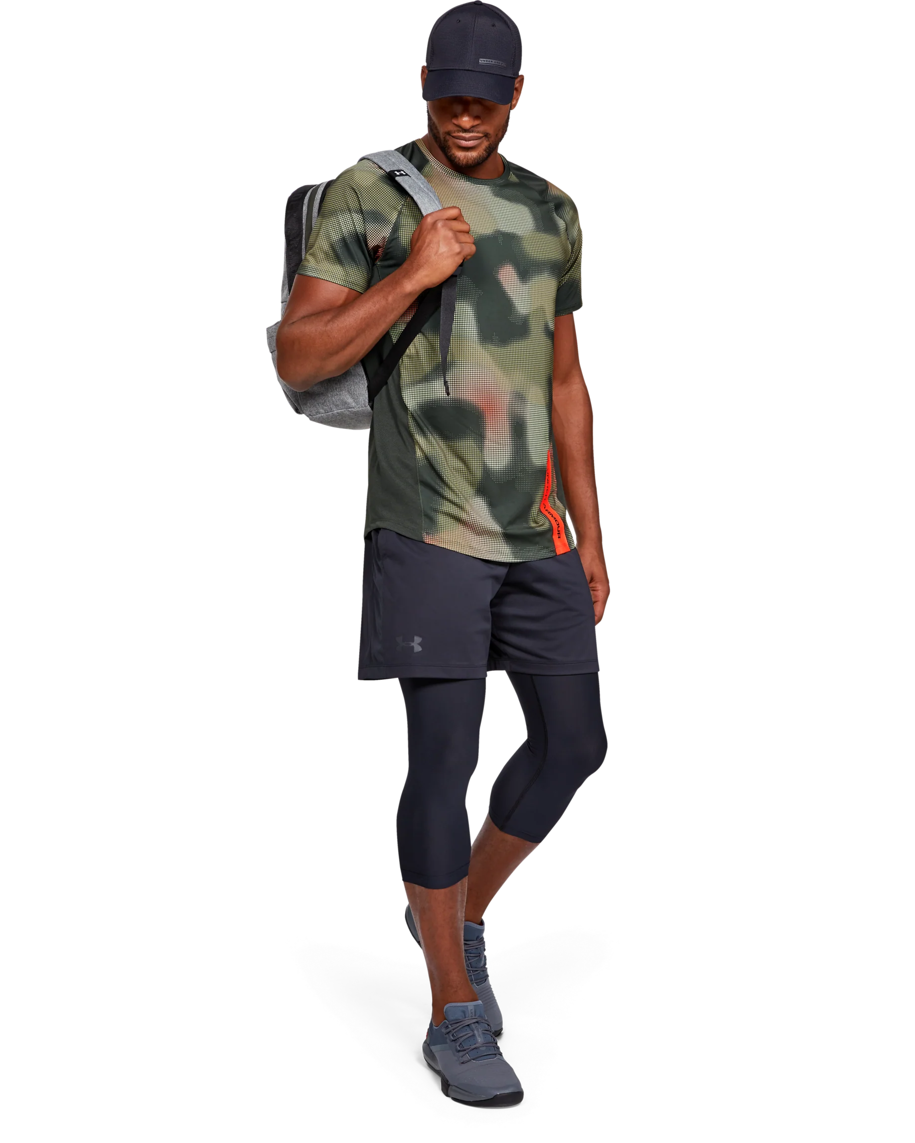 Men's UA MK-1 Printed Short Sleeve - Image 3