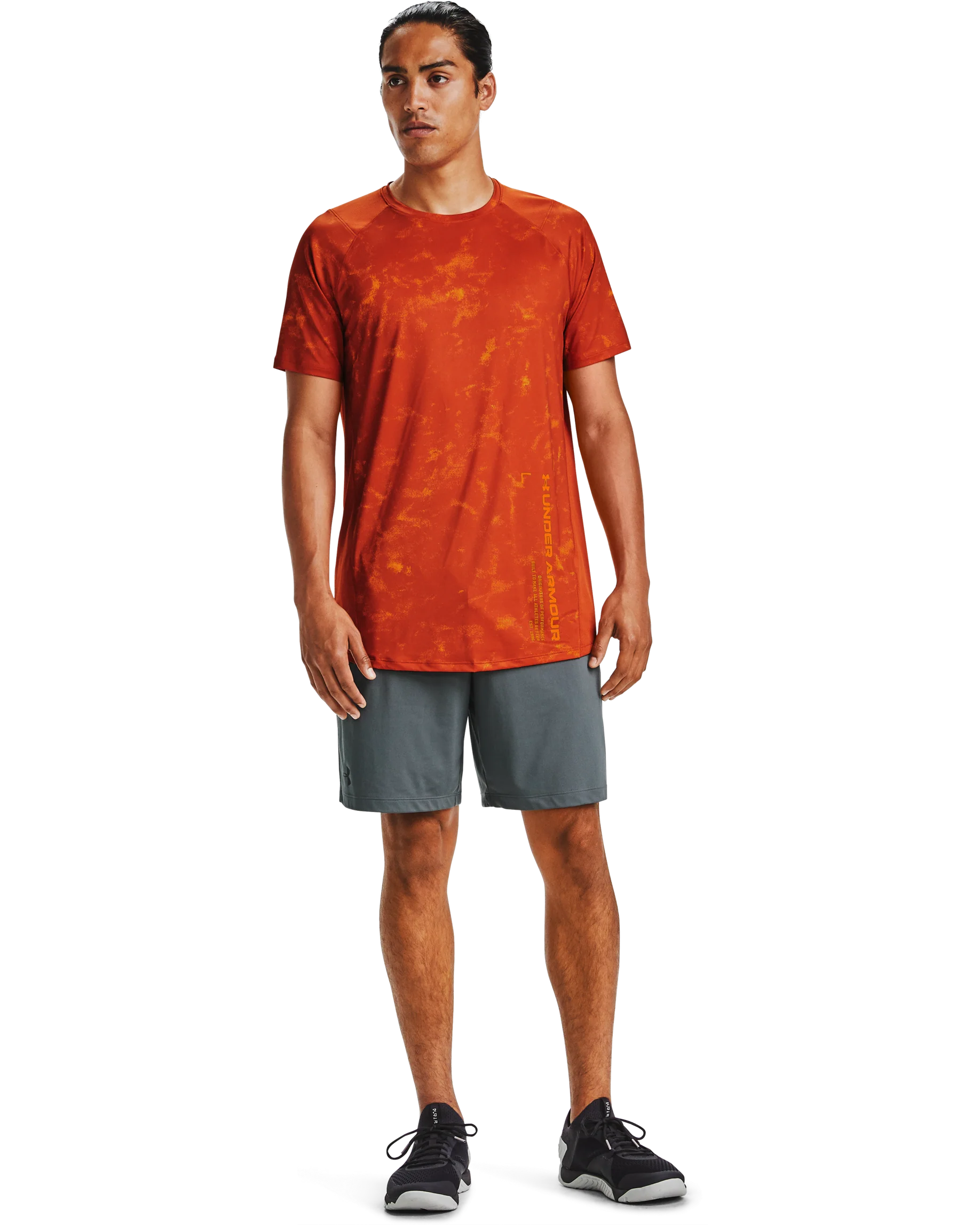 Men's UA MK-1 Printed Short Sleeve - Image 3