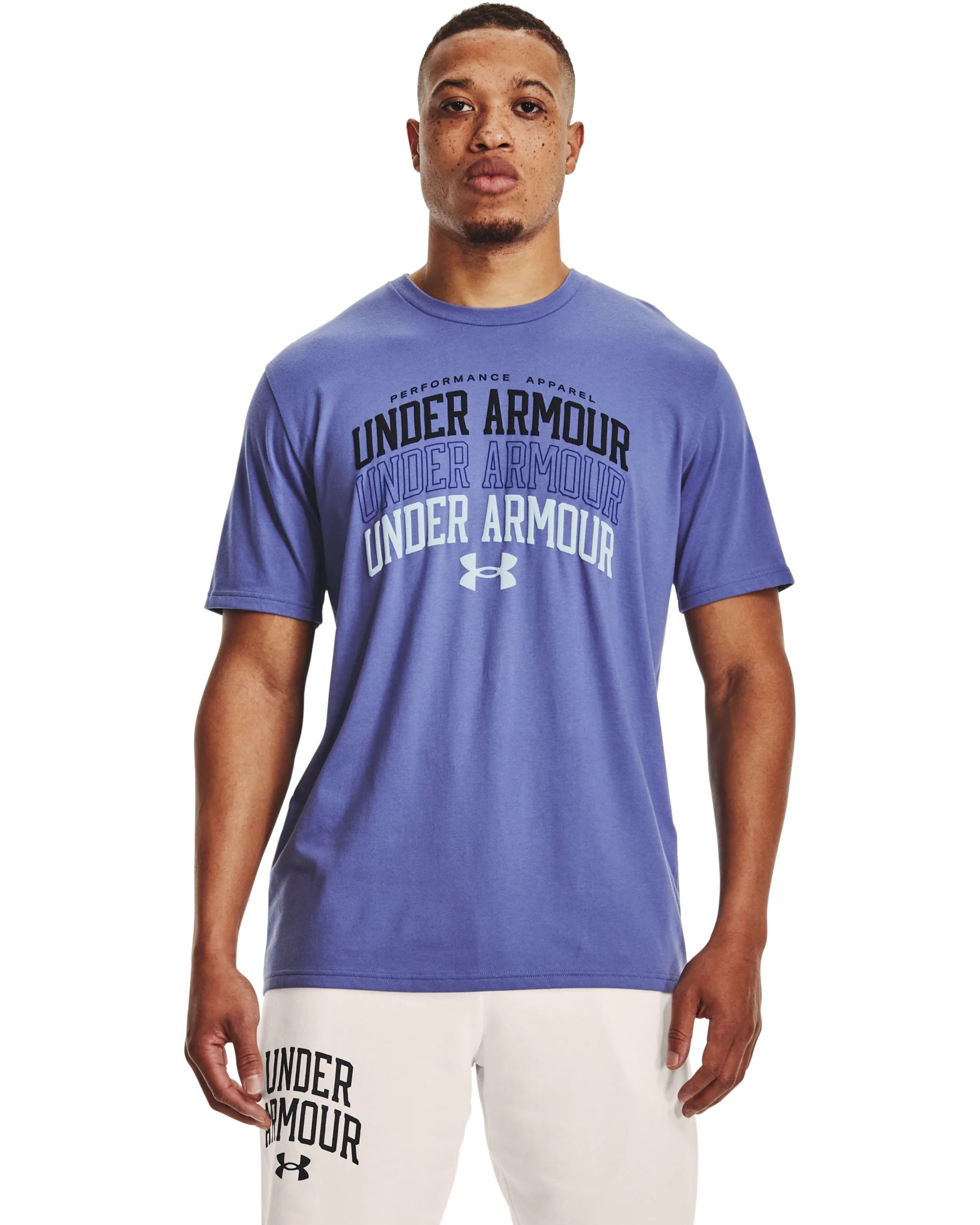 Men's UA Multi Color Collegiate Short Sleeve