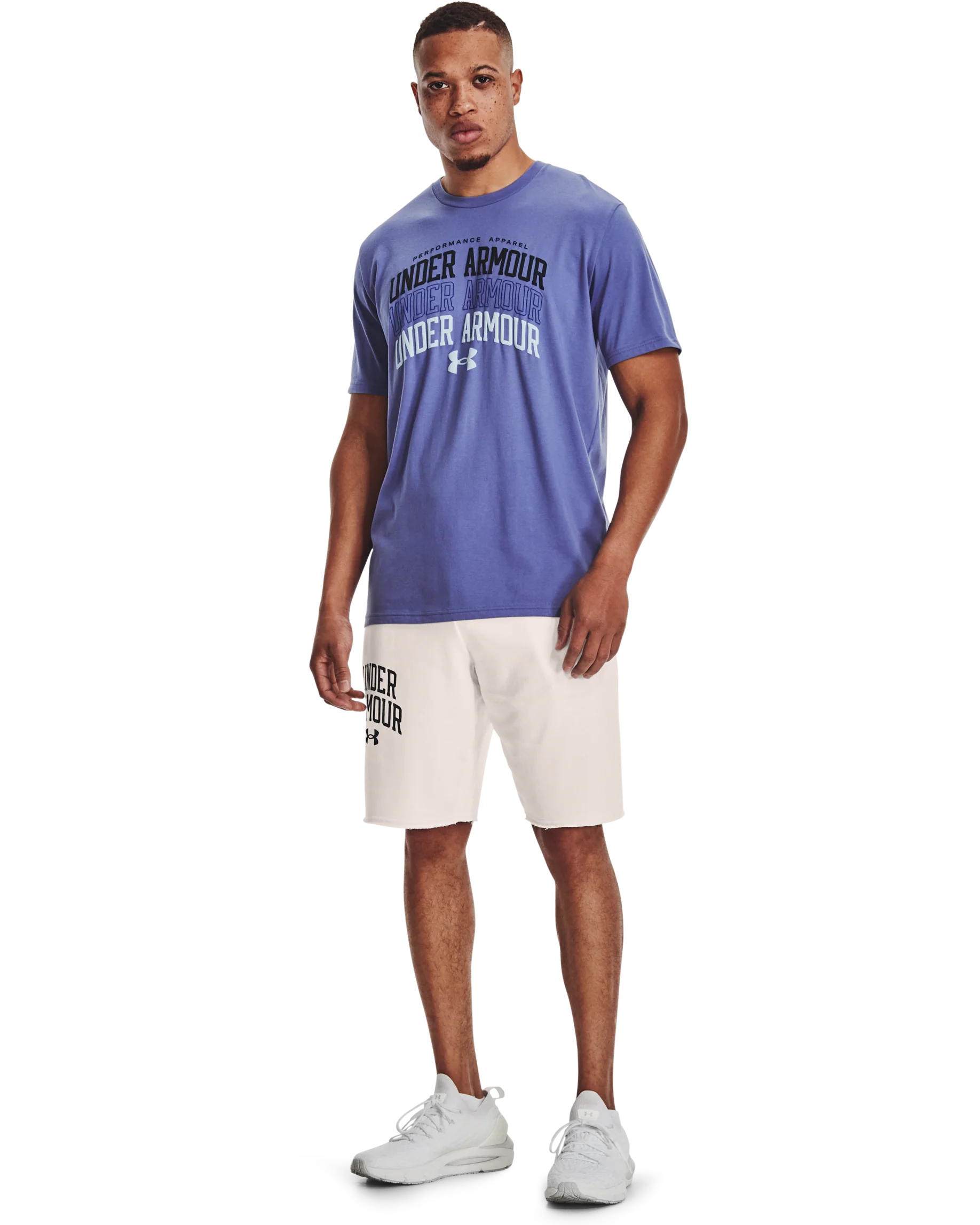 Men's UA Multi Color Collegiate Short Sleeve - Image 3