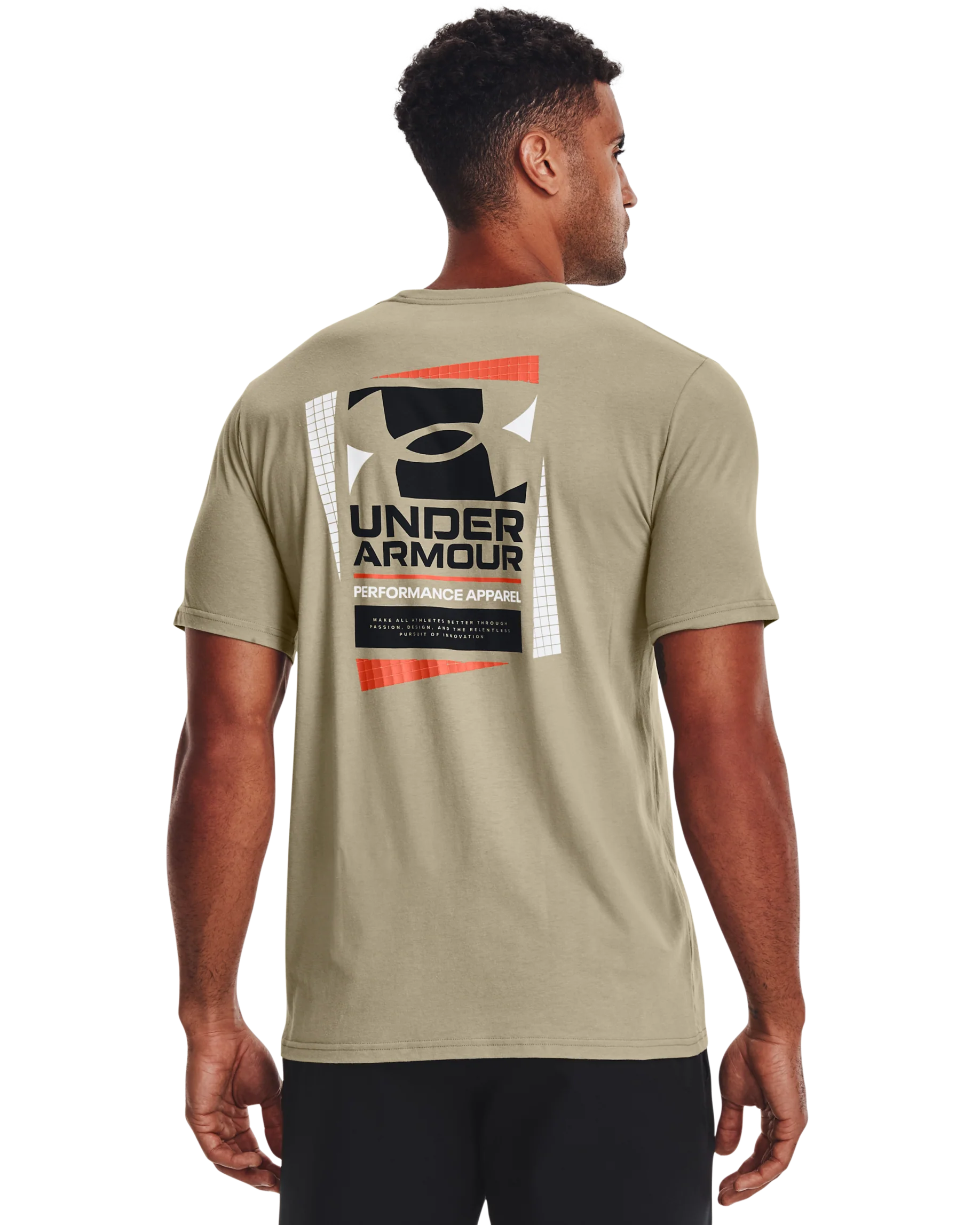 Men's UA Multicolor Box Logo Short Sleeve - Image 6