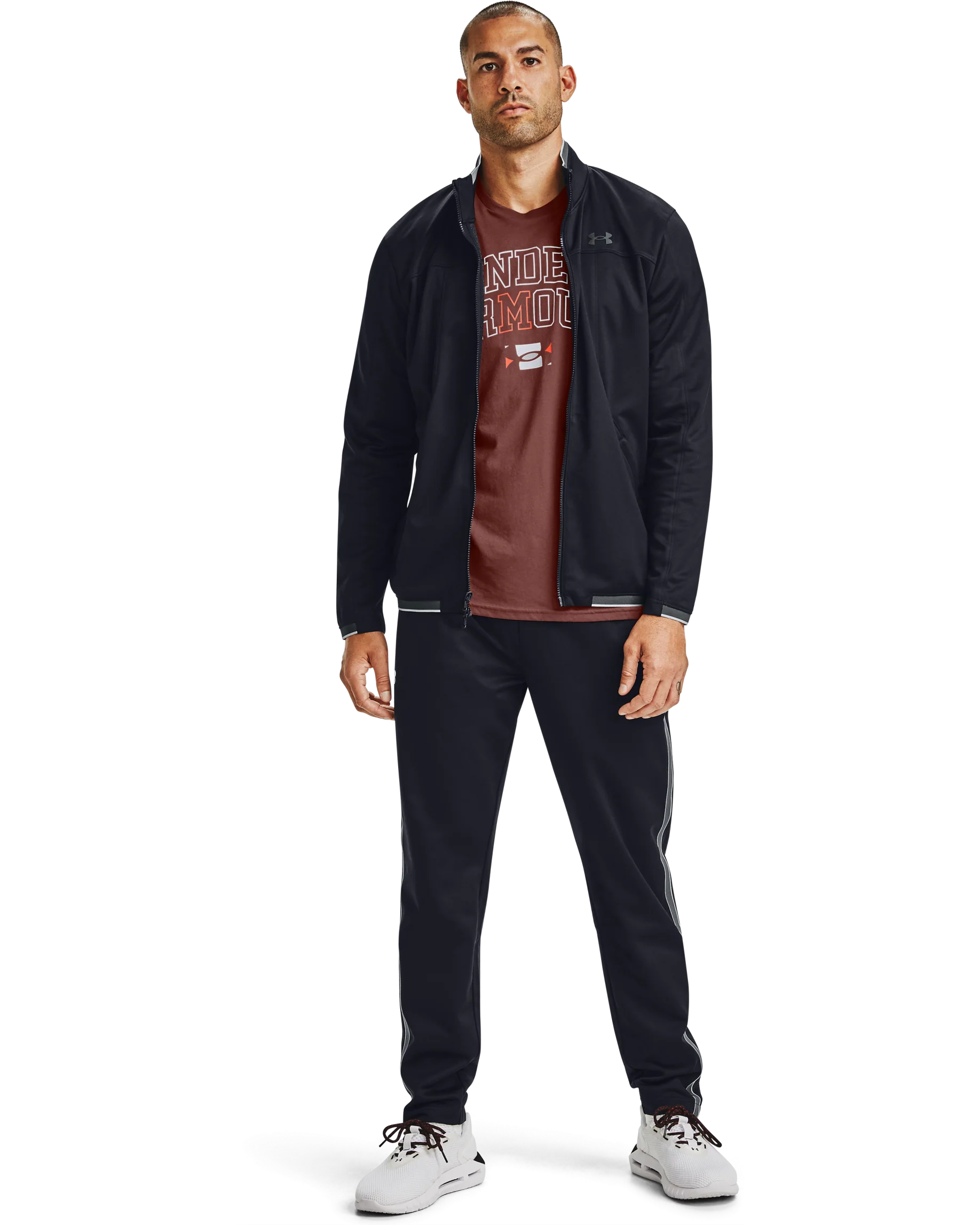 Men's UA Multicolor Collegiate Short Sleeve Shirt - Image 3