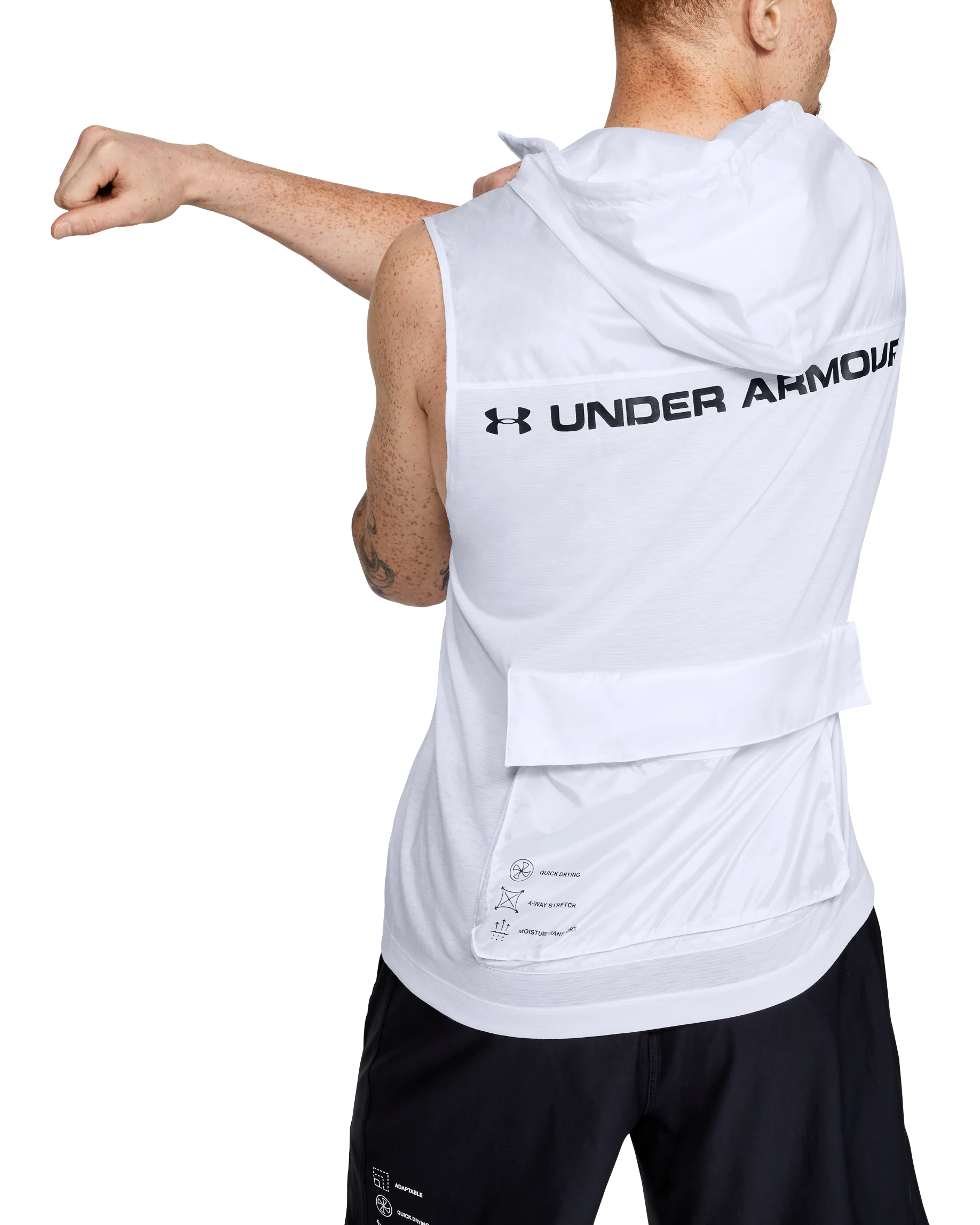 Men's UA Off Szn SleeveleSS 1/2 Zip - Image 5