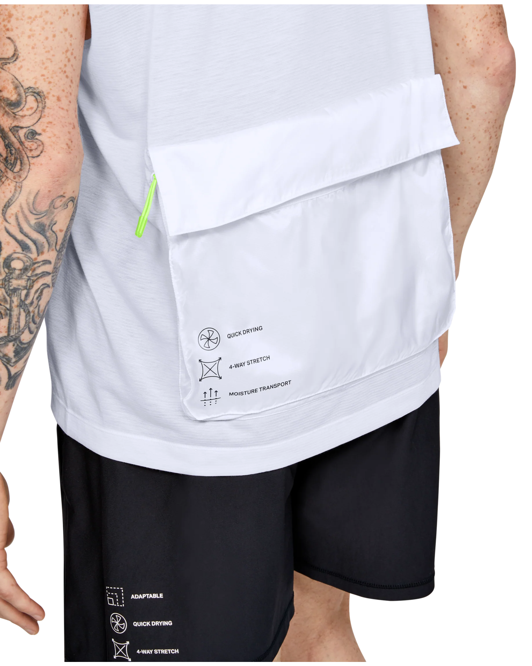 Men's UA Off Szn SleeveleSS 1/2 Zip - Image 6