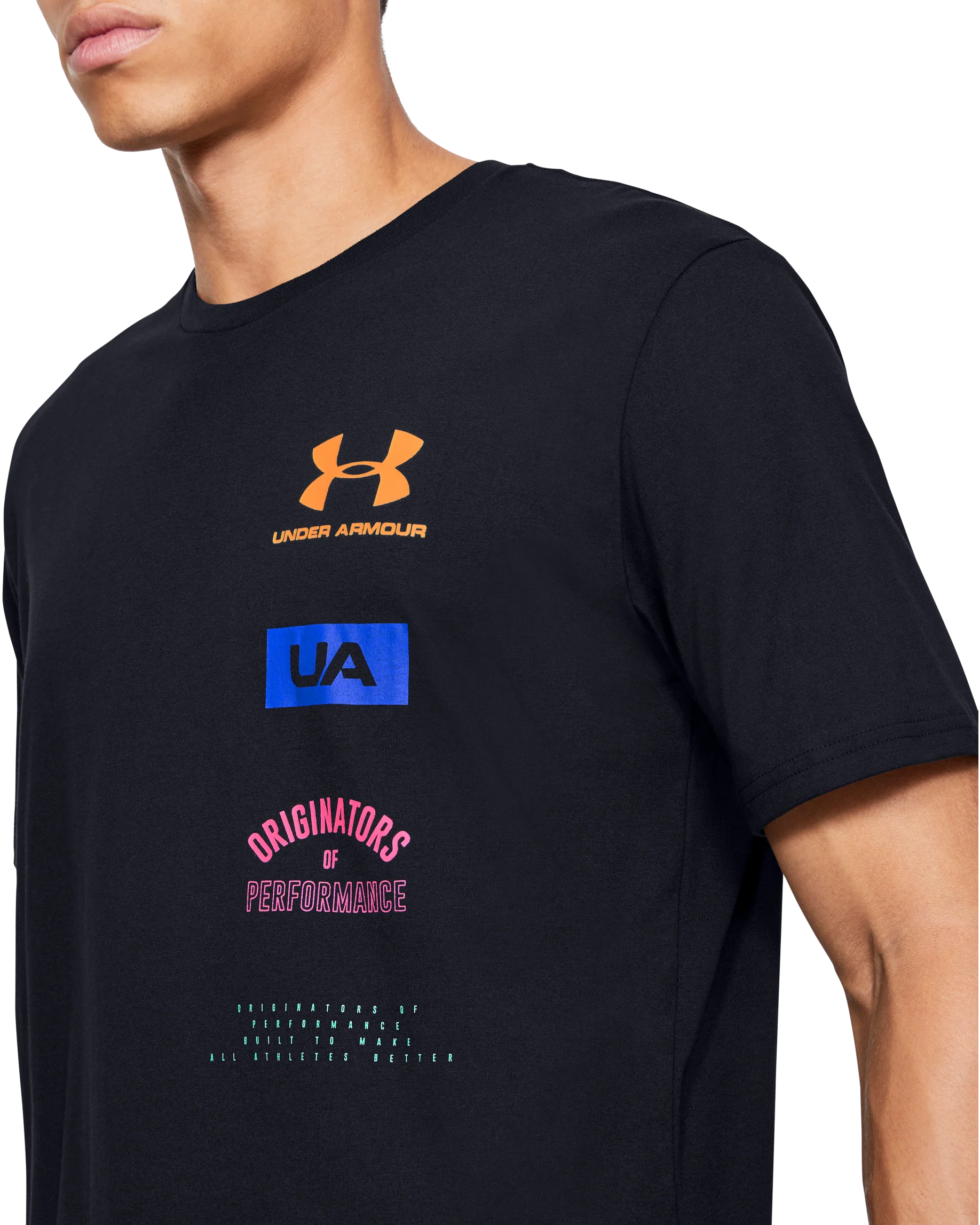 Men's UA Originators Of Performance Back Short Sleeve - Image 6