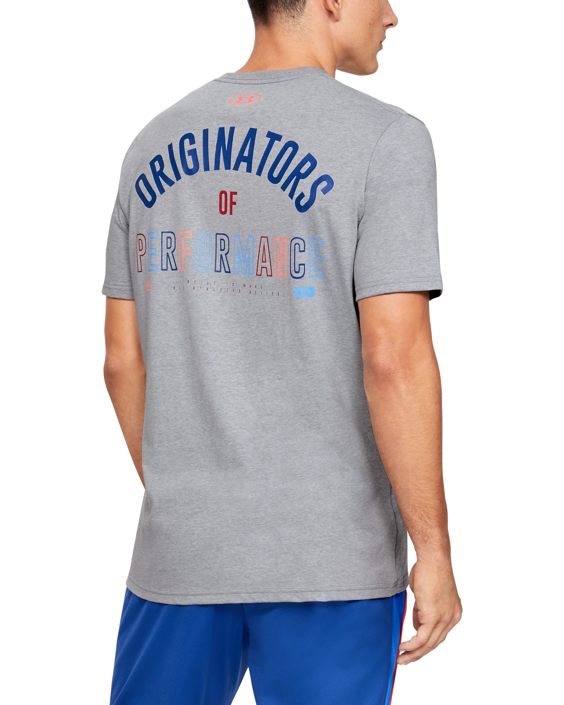 Men's UA Originators Of Performance Back Short Sleeve - Image 2