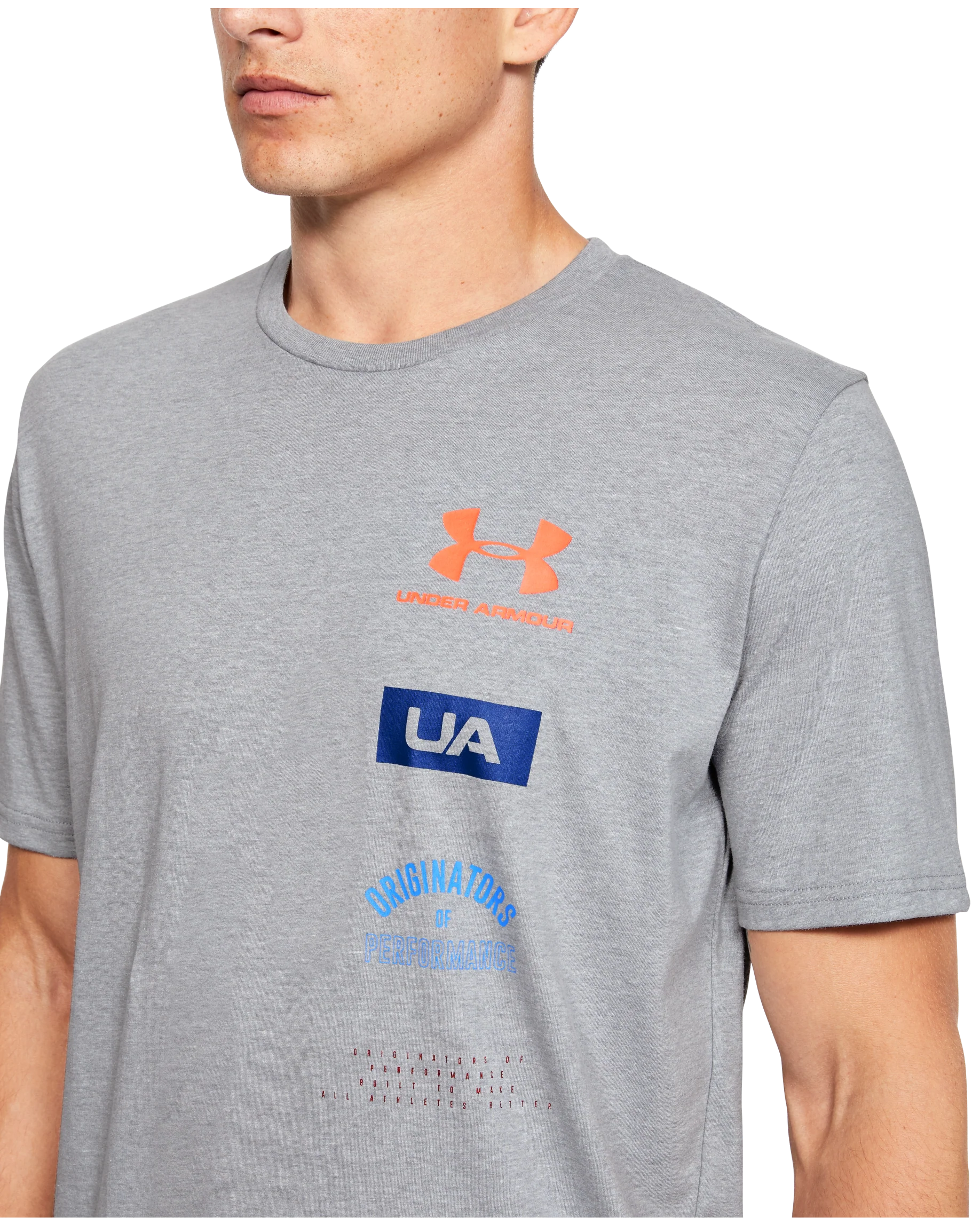 Men's UA Originators Of Performance Back Short Sleeve - Image 6