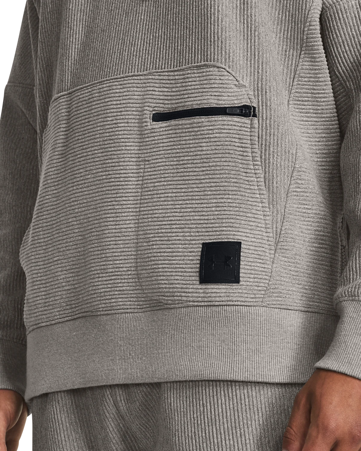 Men's UA Ottoman Fleece Hoodie - Image 5