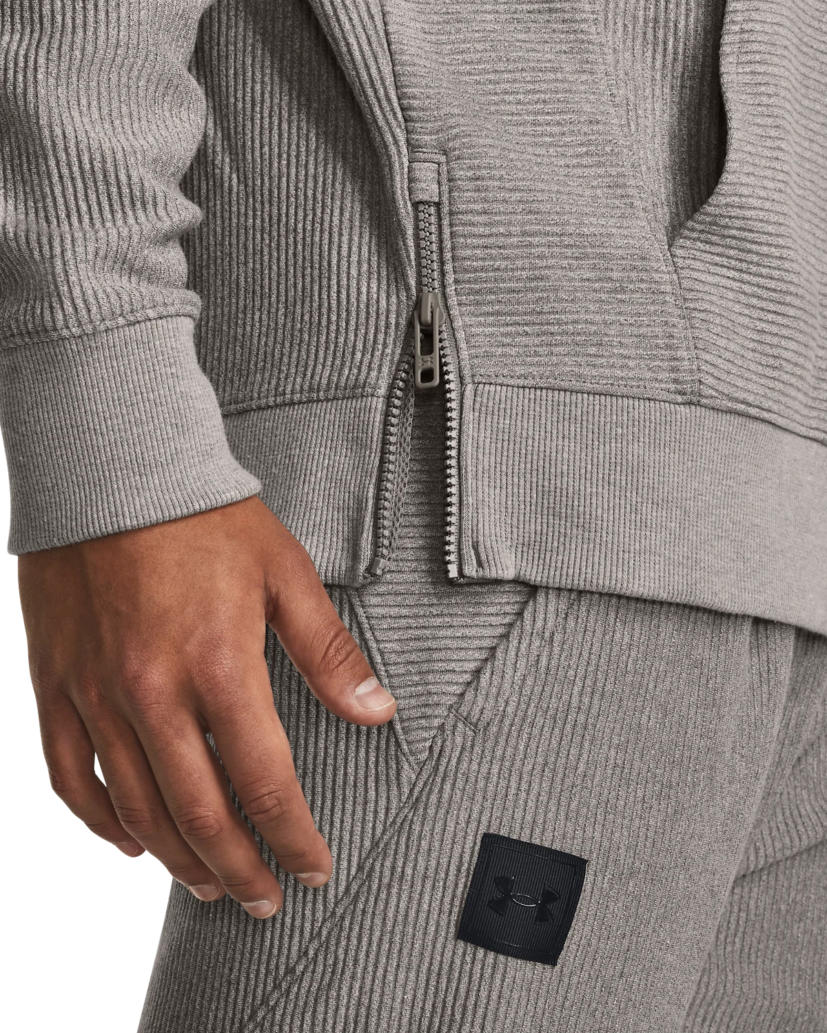Men's UA Ottoman Fleece Hoodie - Image 7