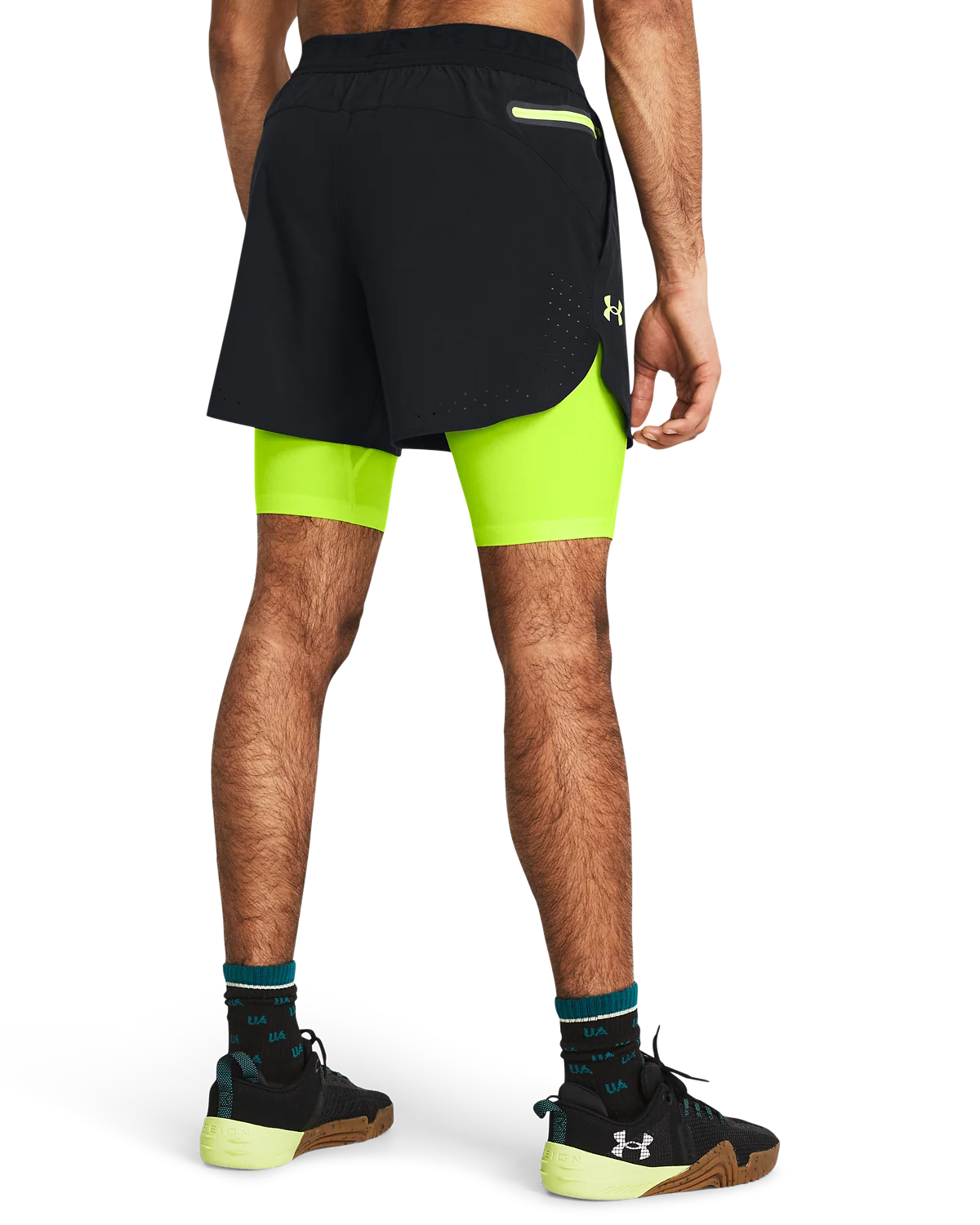 Men's UA Peak Woven 2-in-1 Shorts - Image 2