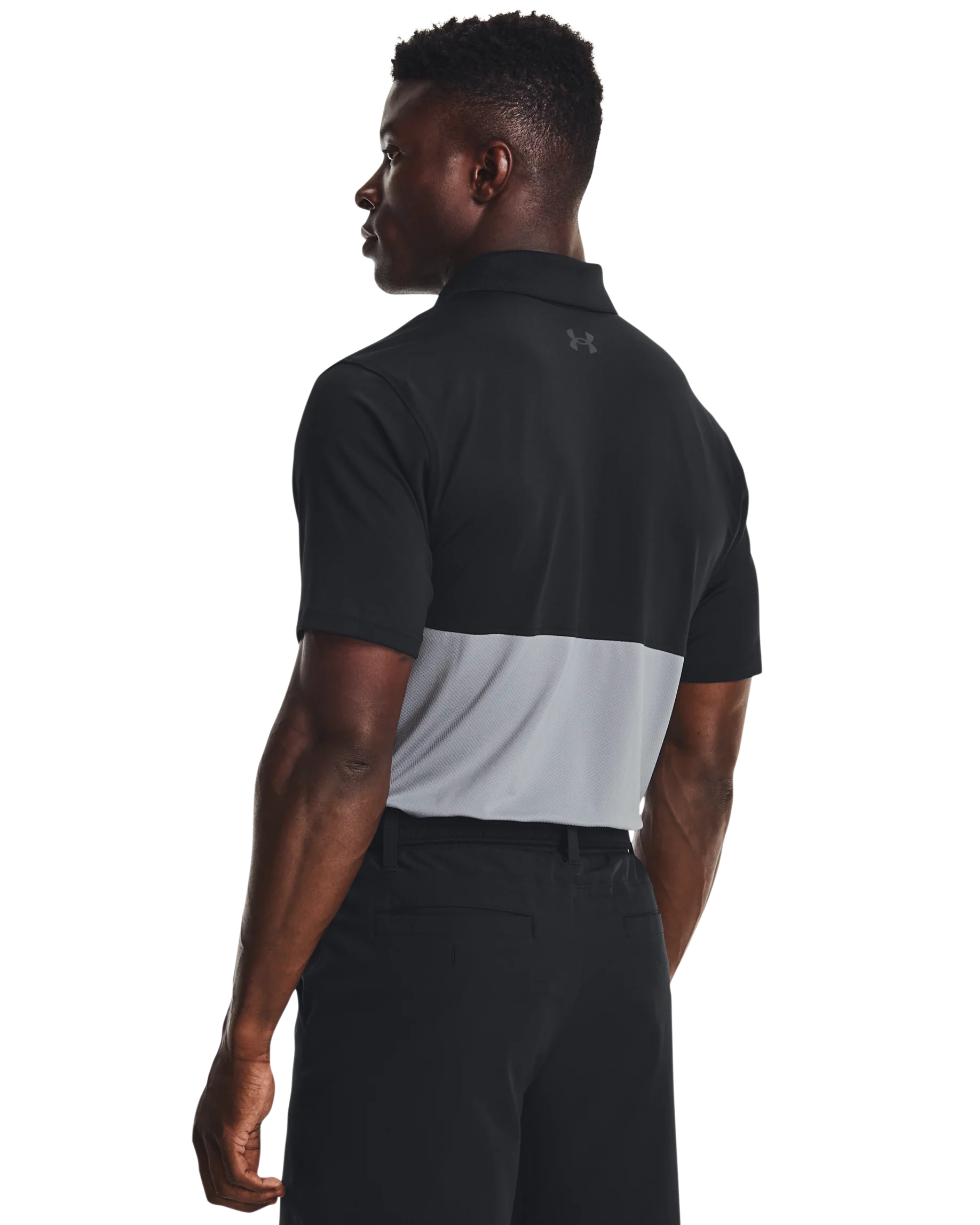 Men's UA Performance Blocked Polo - Image 2