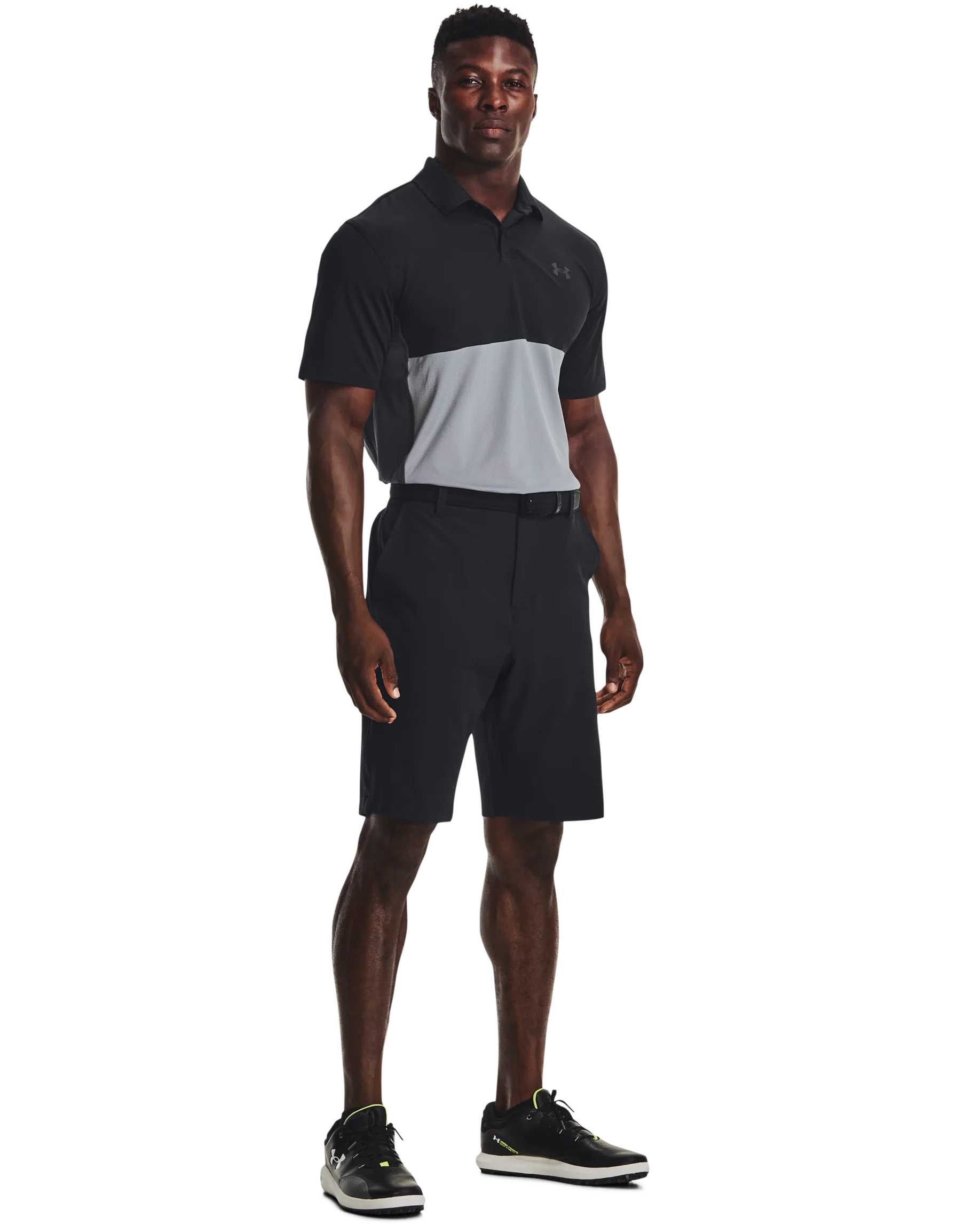Men's UA Performance Blocked Polo - Image 3