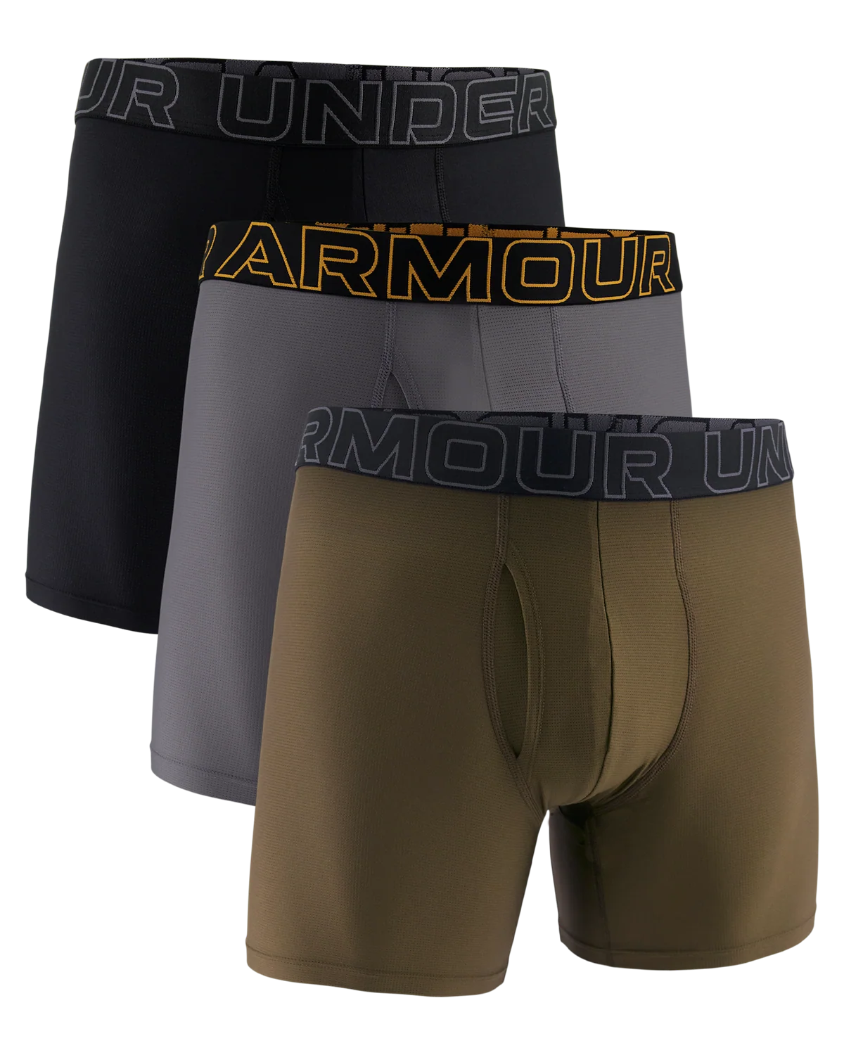 Men's UA Performance Tech™ Mesh 6inch 3-Pack Boxerjock® - Image 3