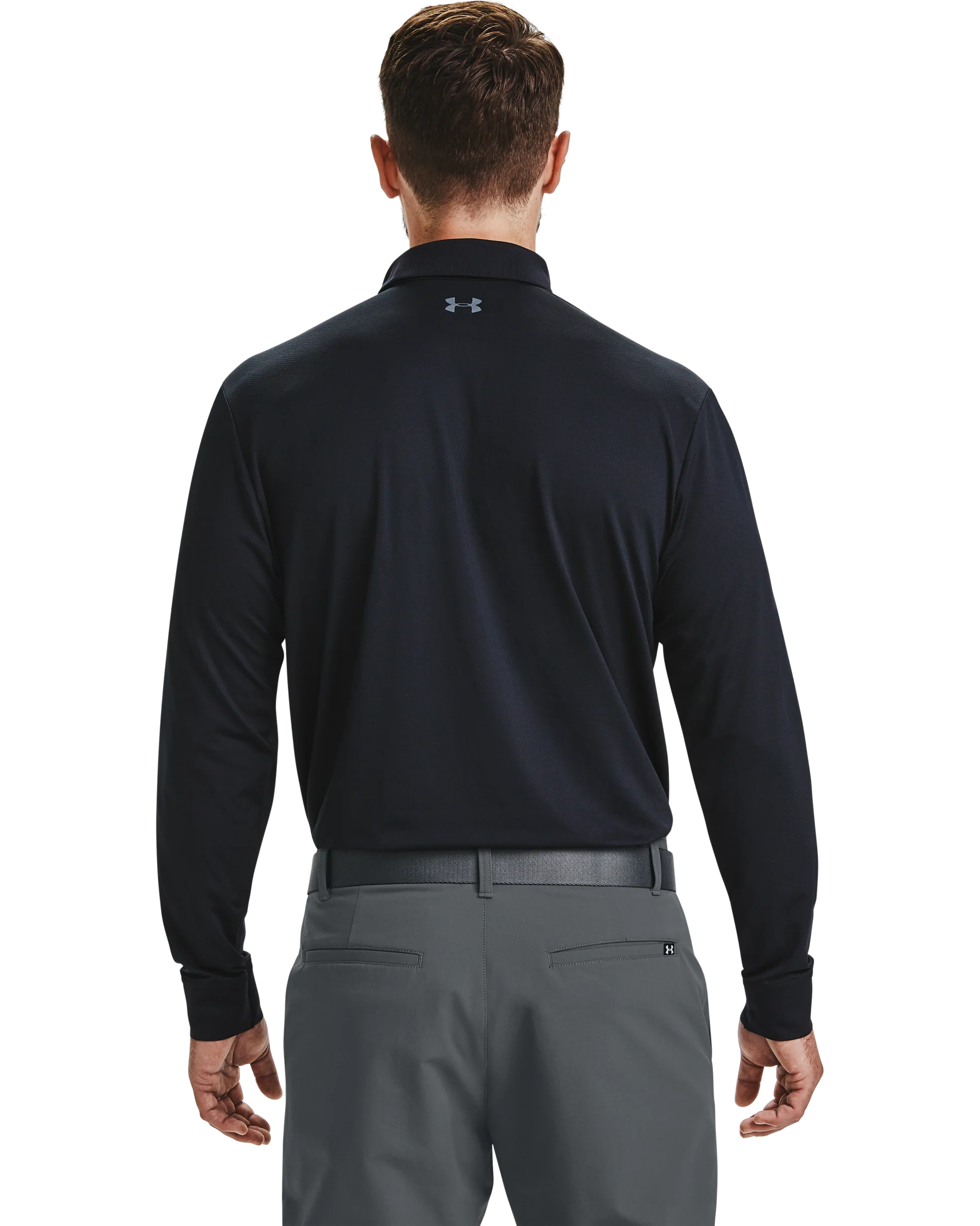 Men's UA Performance Textured Long Sleeve Polo