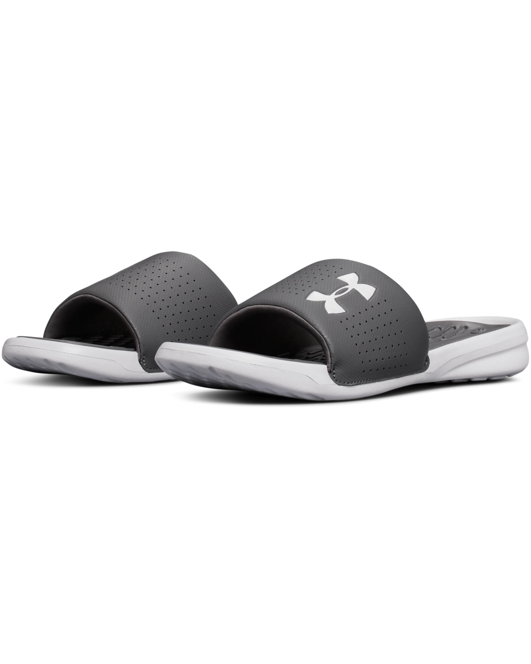 Men's UA Playmaker Fixed Strap Slides - Image 3