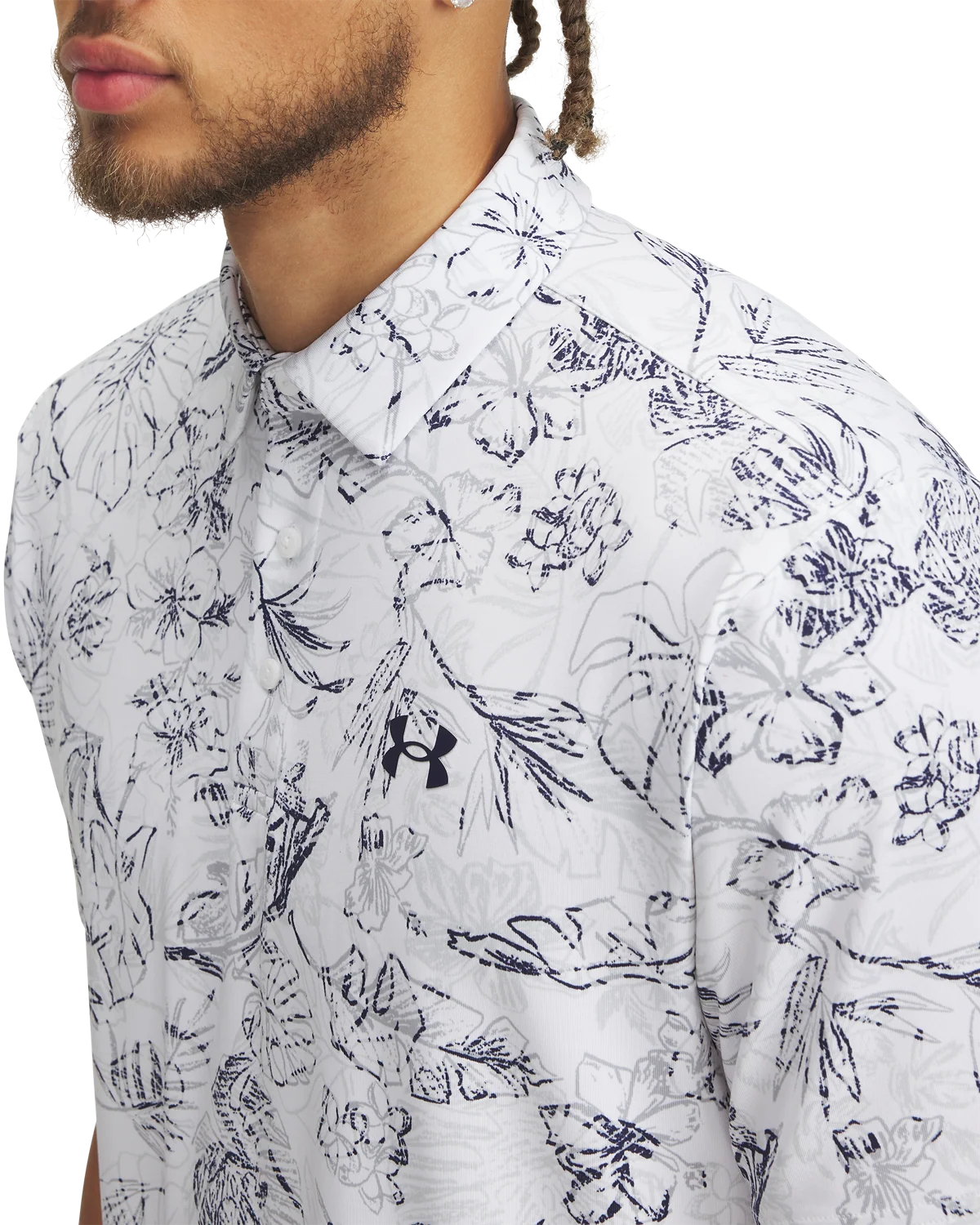 Men's UA Playoff 3.0 Printed Polo - Image 3