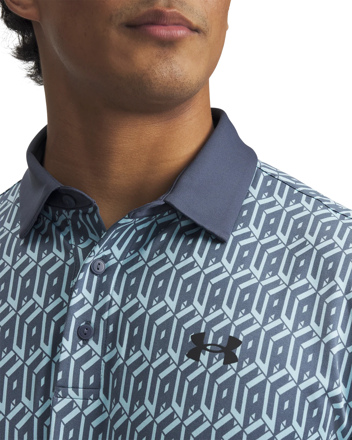 Men's UA Playoff 3.0 Printed Polo - Image 3