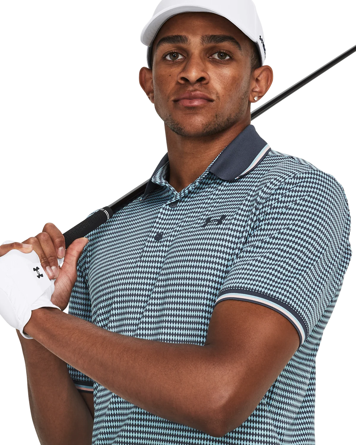 Men's UA Playoff 3.0 Rib Polo - Image 2