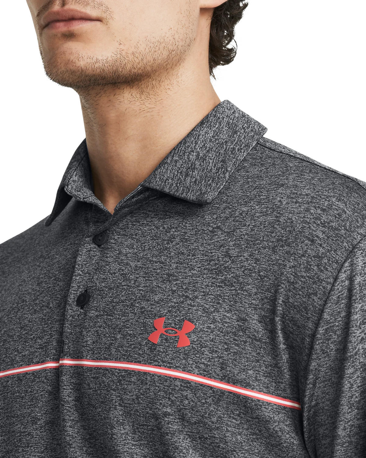 Men's UA Playoff 3.0 Striped Polo - Image 5