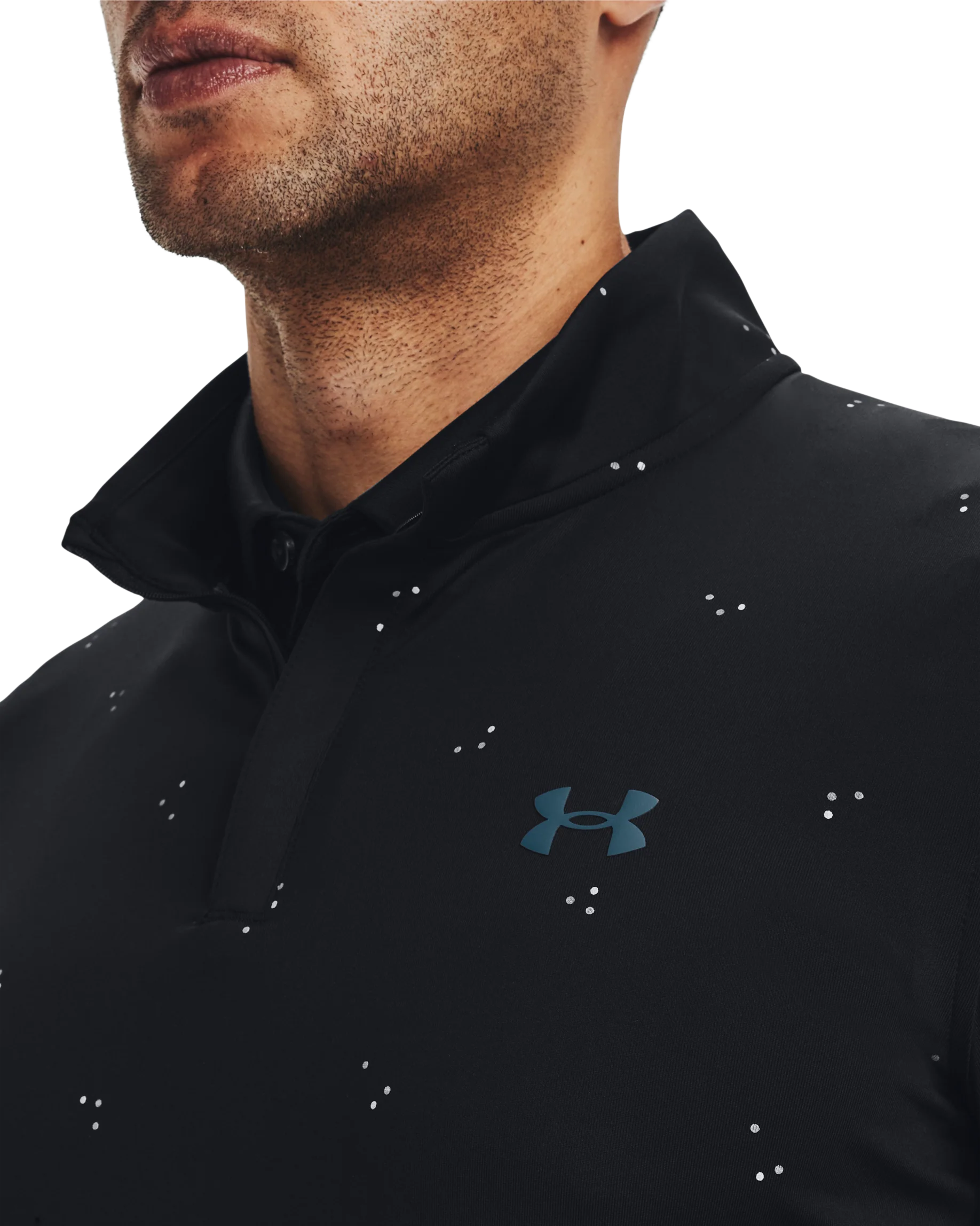 Men's UA Playoff Printed ¼ Zip - Image 4