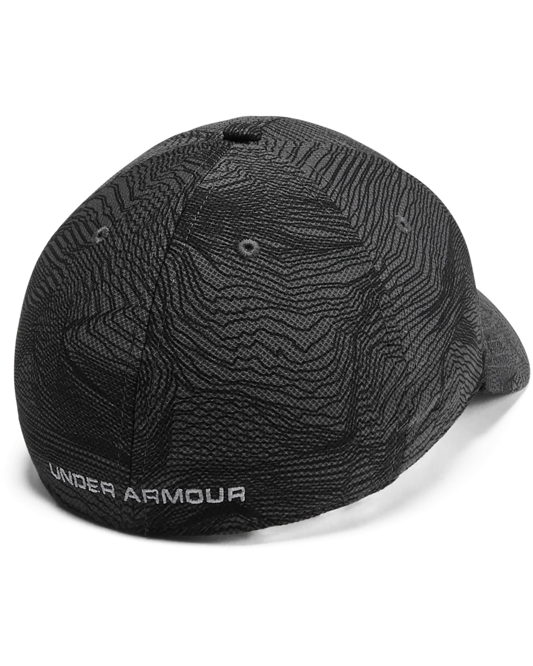 Men's UA Printed Blitzing 3.0 Stretch Fit Cap - Image 2