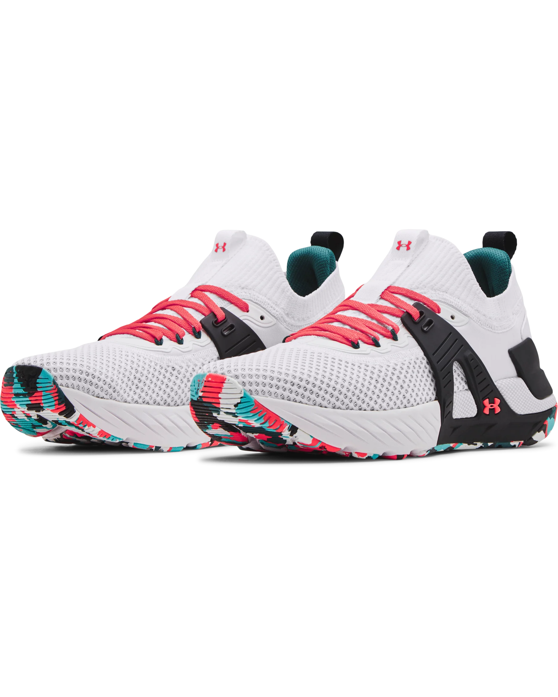 Men's UA Project Rock 4 Marble Training Shoes - Image 5
