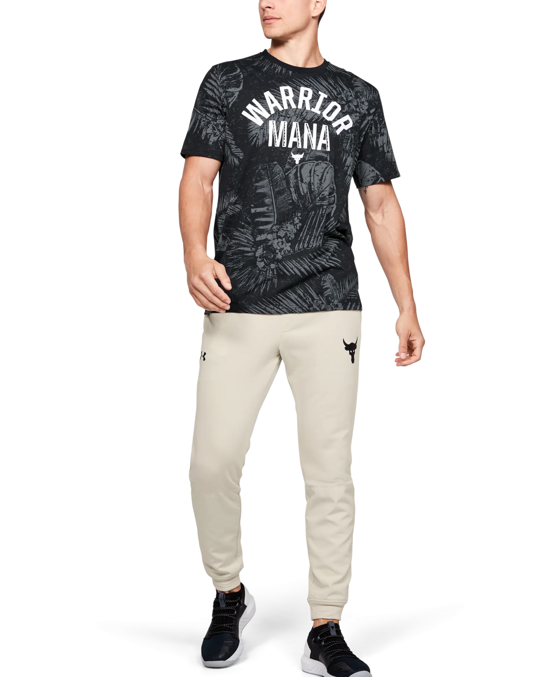 Men's Project Rock Aloha Camo Short Sleeve - Image 5