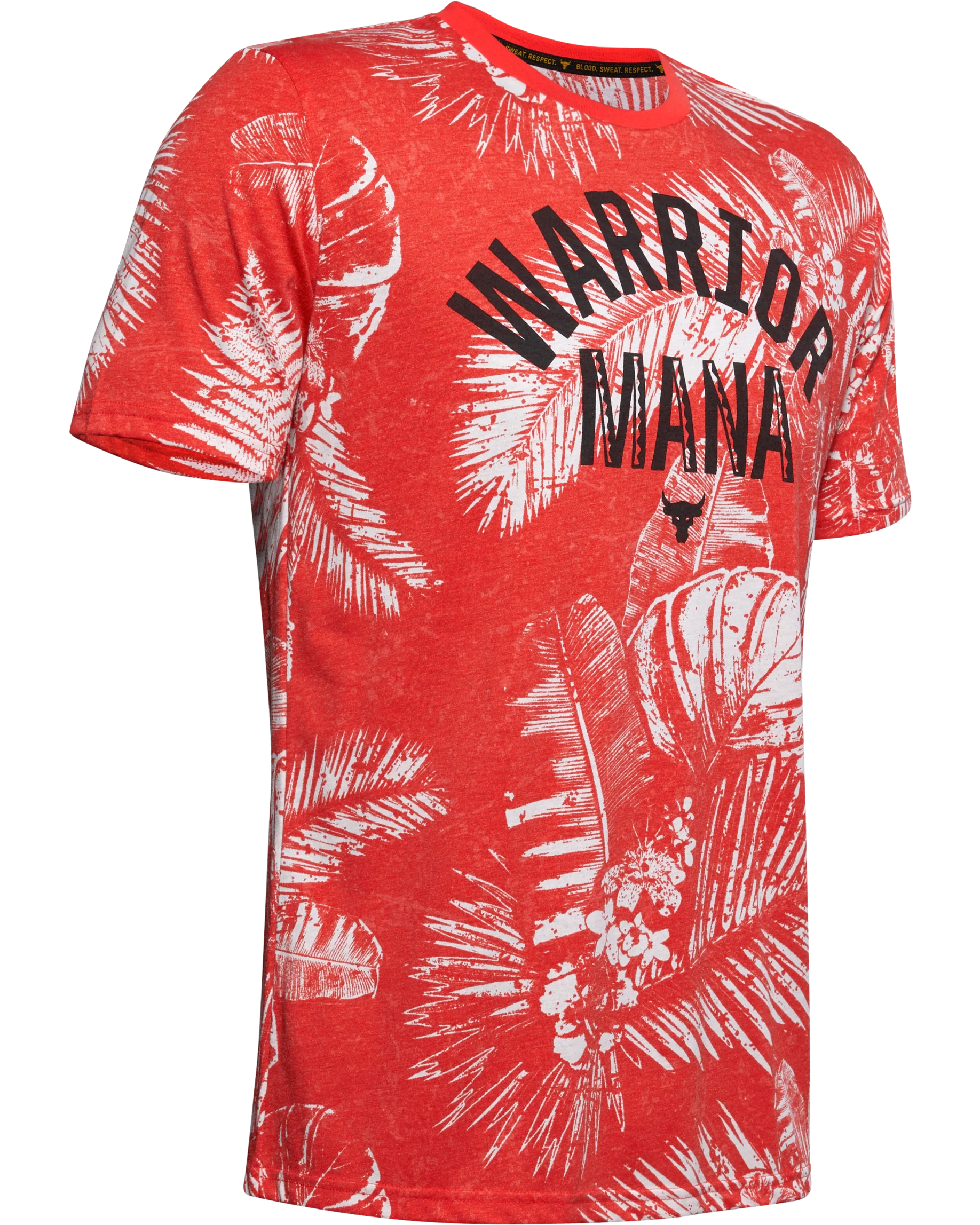 Men's Project Rock Aloha Camo Short Sleeve - Image 3