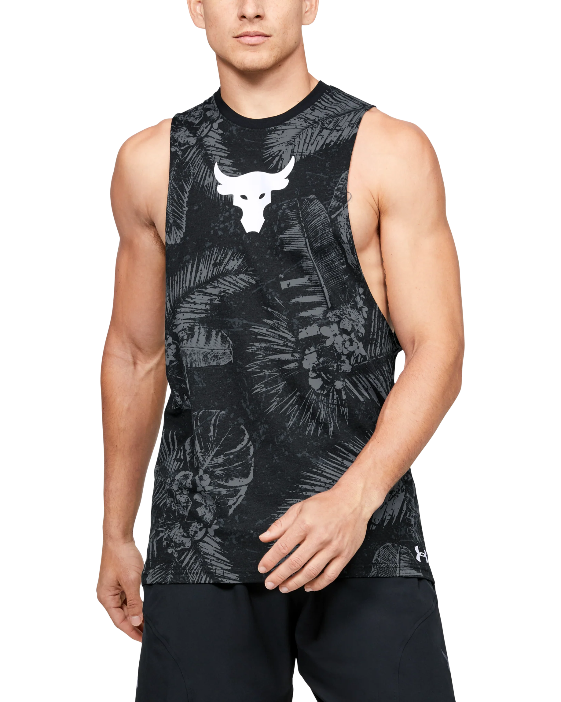 Men's Project Rock Aloha Camo Tank