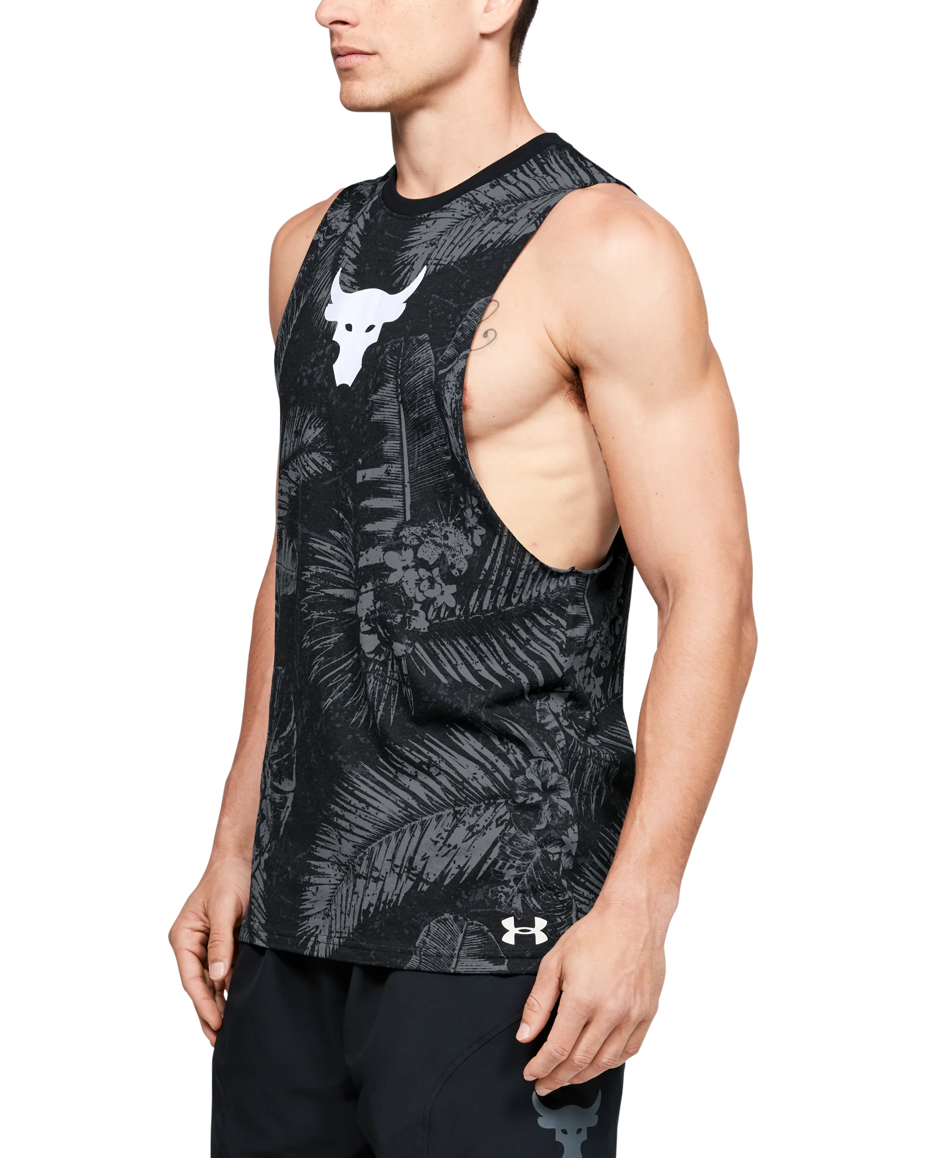 Men's Project Rock Aloha Camo Tank - Image 6