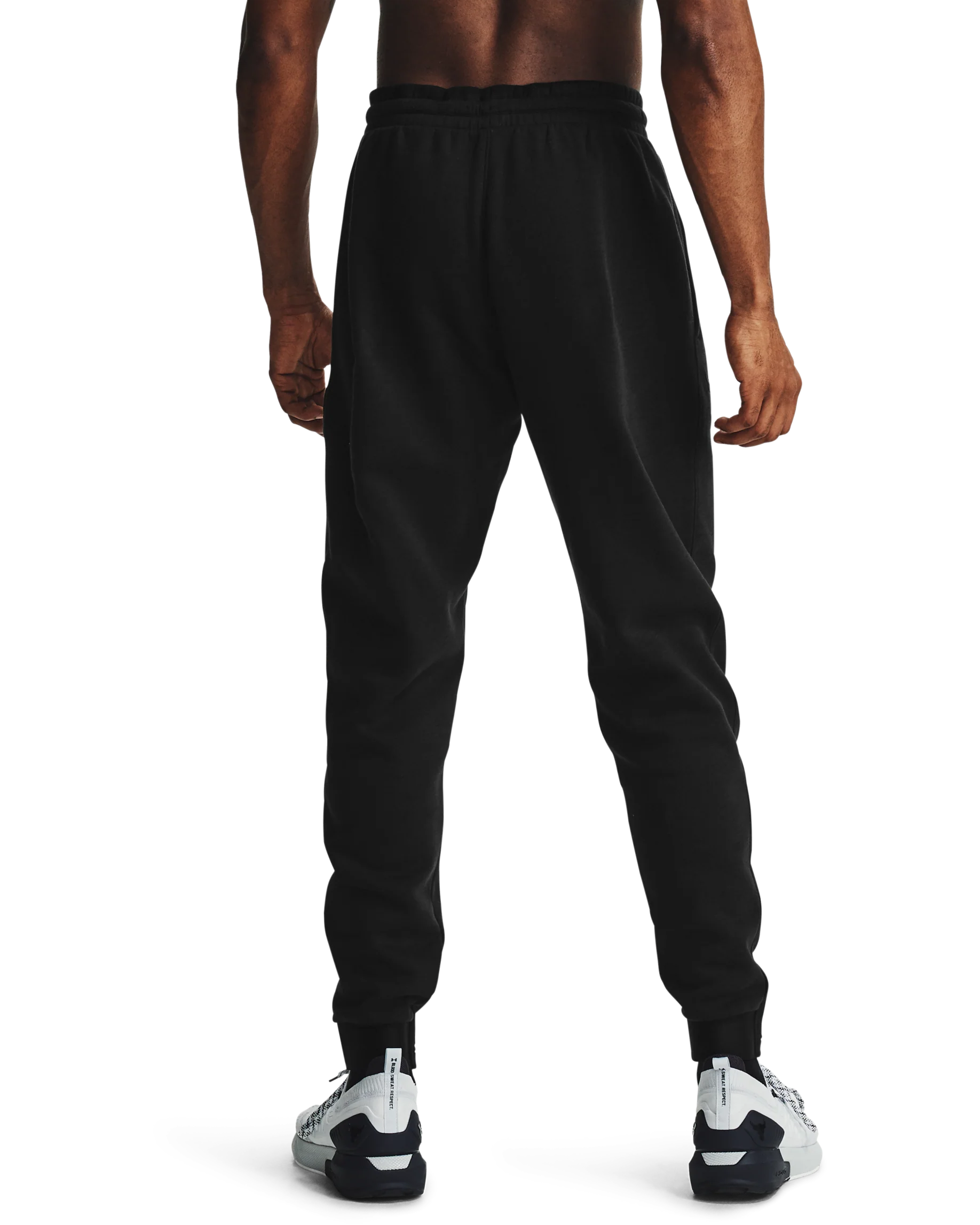 Men's UA Project Rock Charged Cotton® Fleece Pants - Image 2